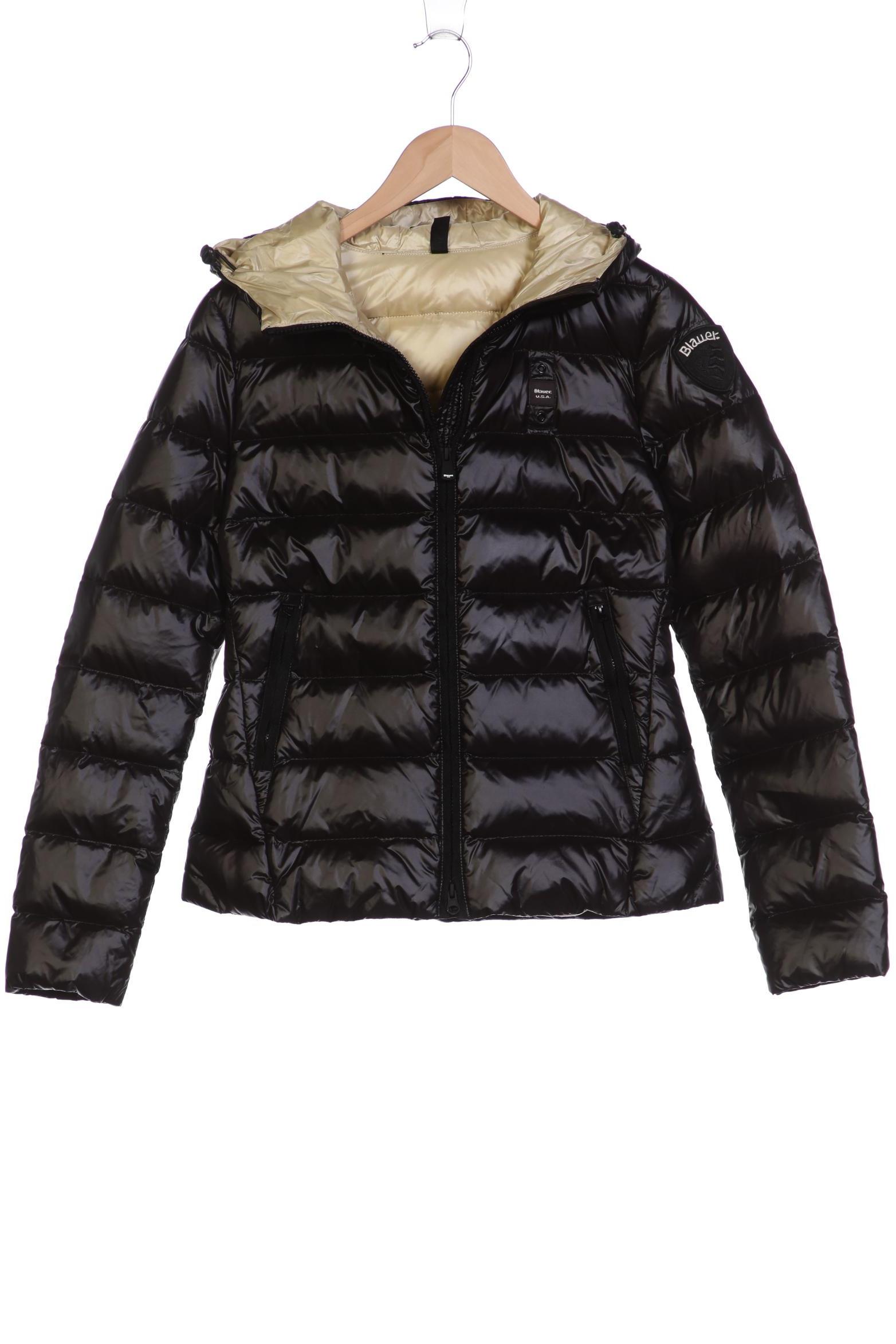 

blauer Damen Jacke, schwarz