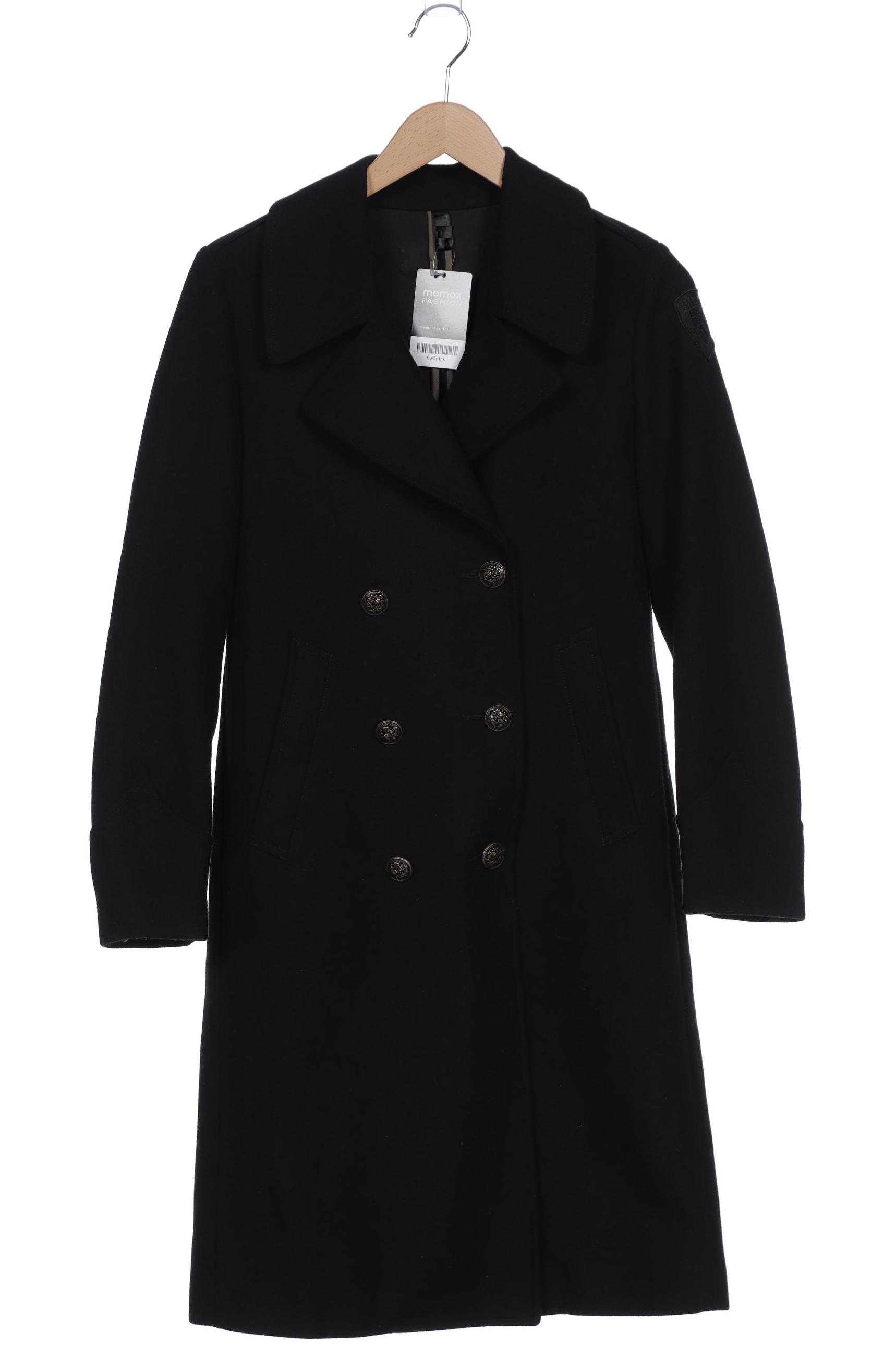 

blauer Damen Mantel, schwarz, Gr. 34
