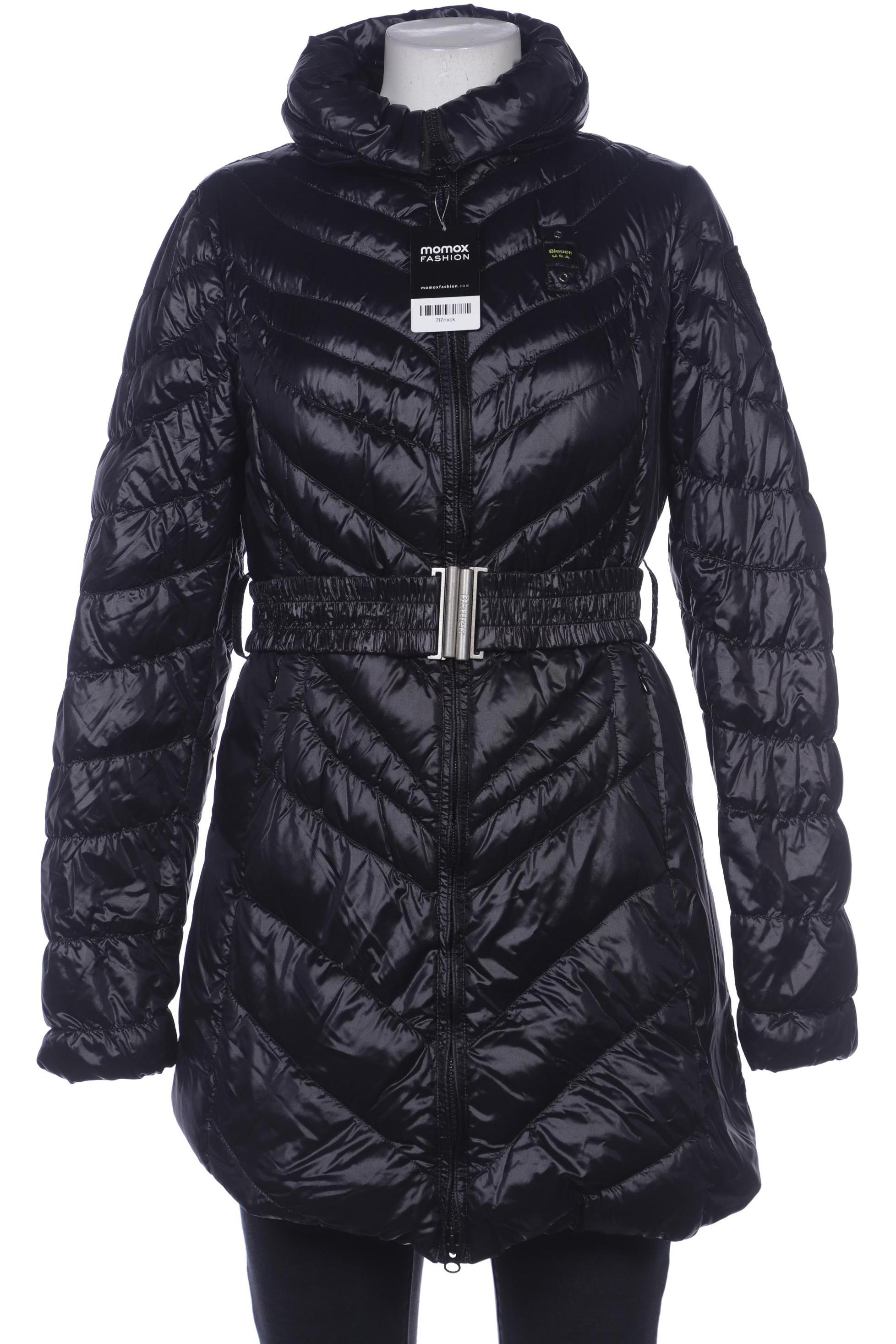 

blauer Damen Mantel, schwarz, Gr. 42