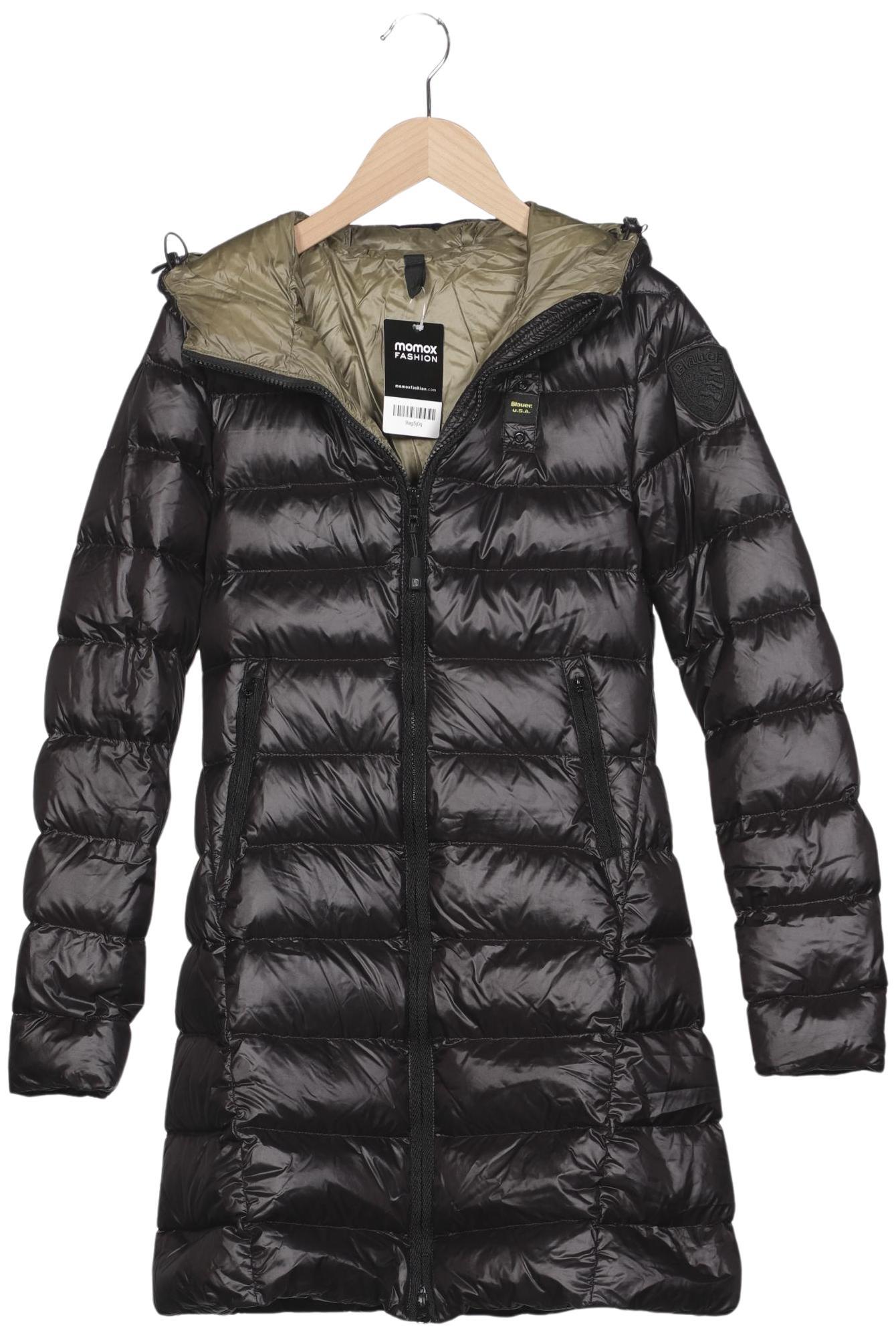 

blauer Damen Mantel, schwarz, Gr. 34