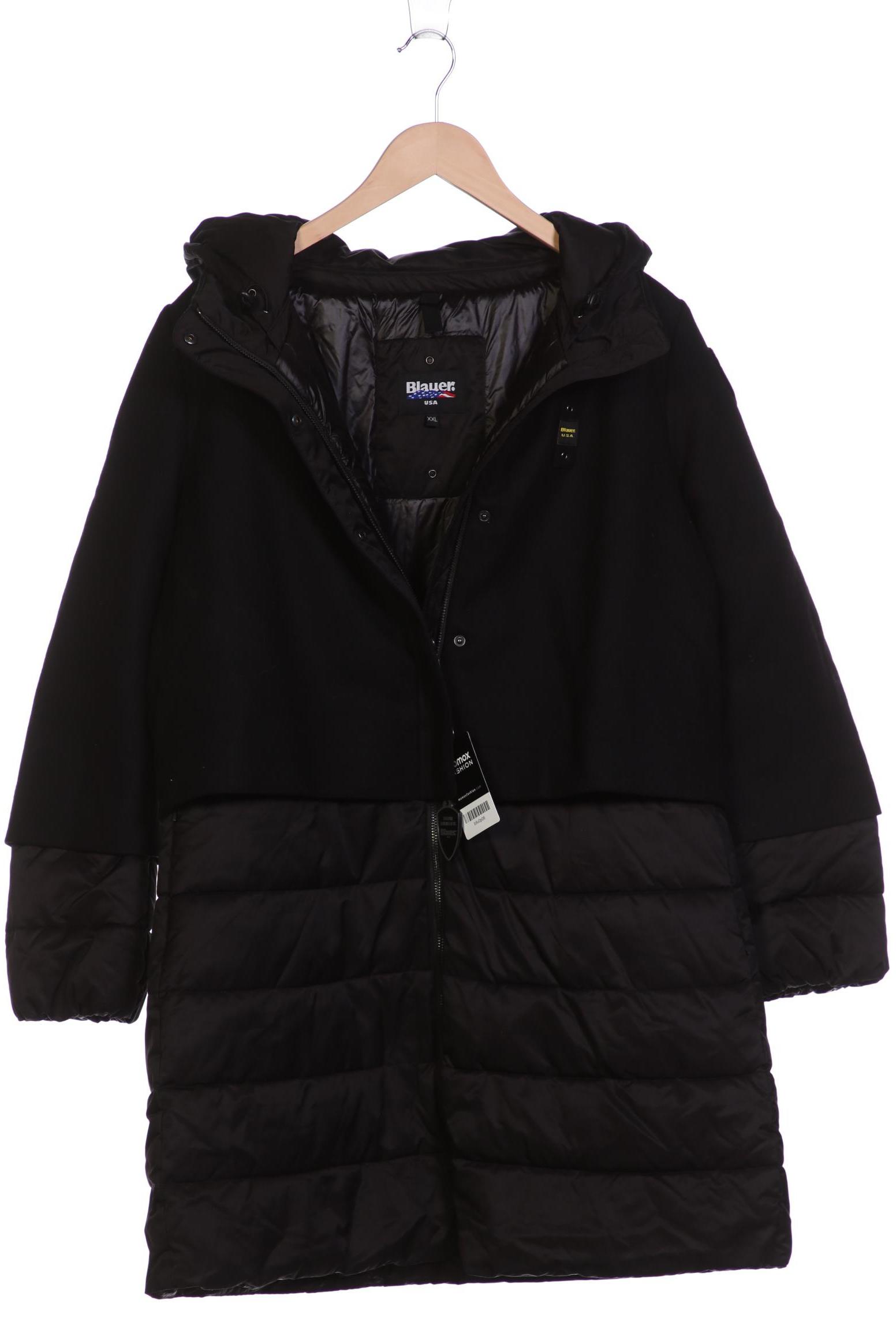 

blauer Damen Mantel, schwarz, Gr. 46