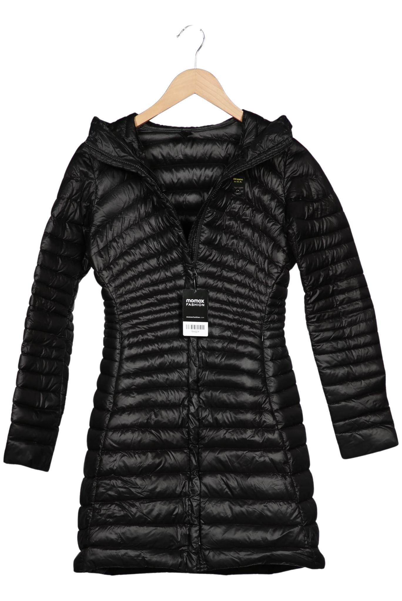 

blauer Damen Mantel, schwarz, Gr. 34