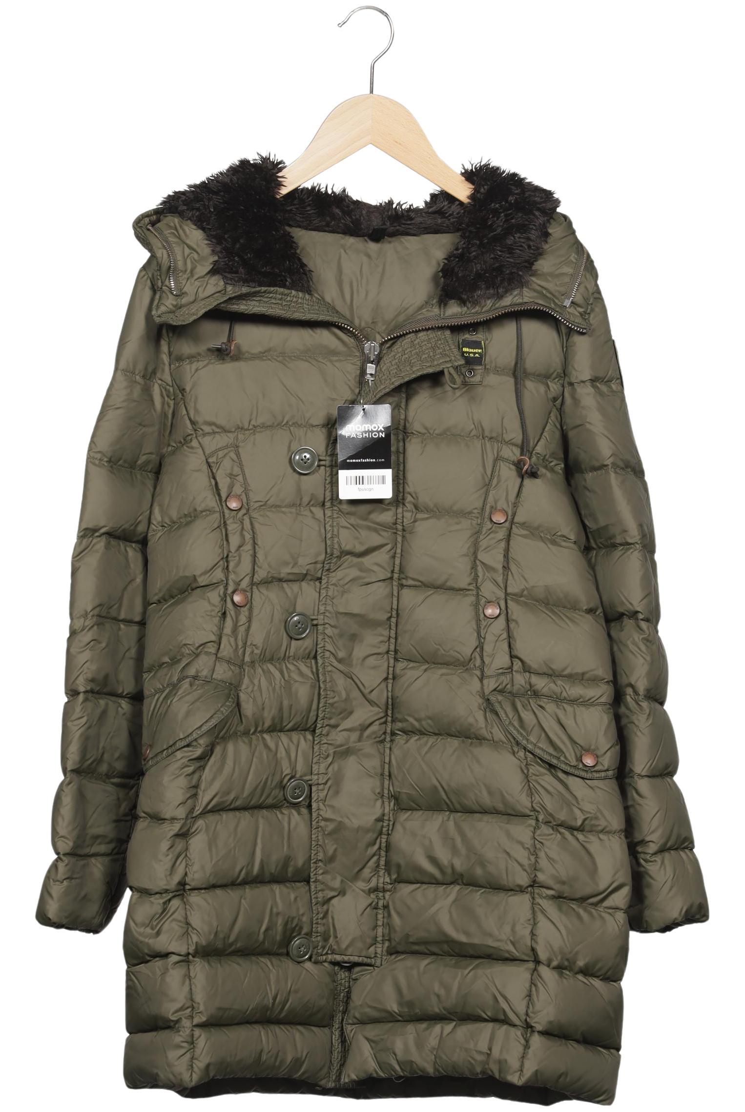 

blauer Damen Mantel, grün, Gr. 38