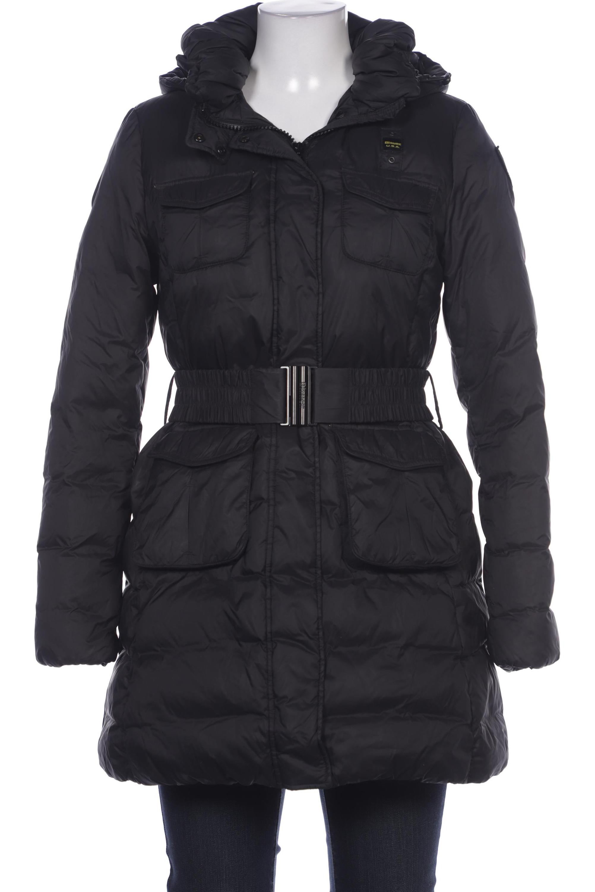 

blauer Damen Mantel, schwarz, Gr. 38