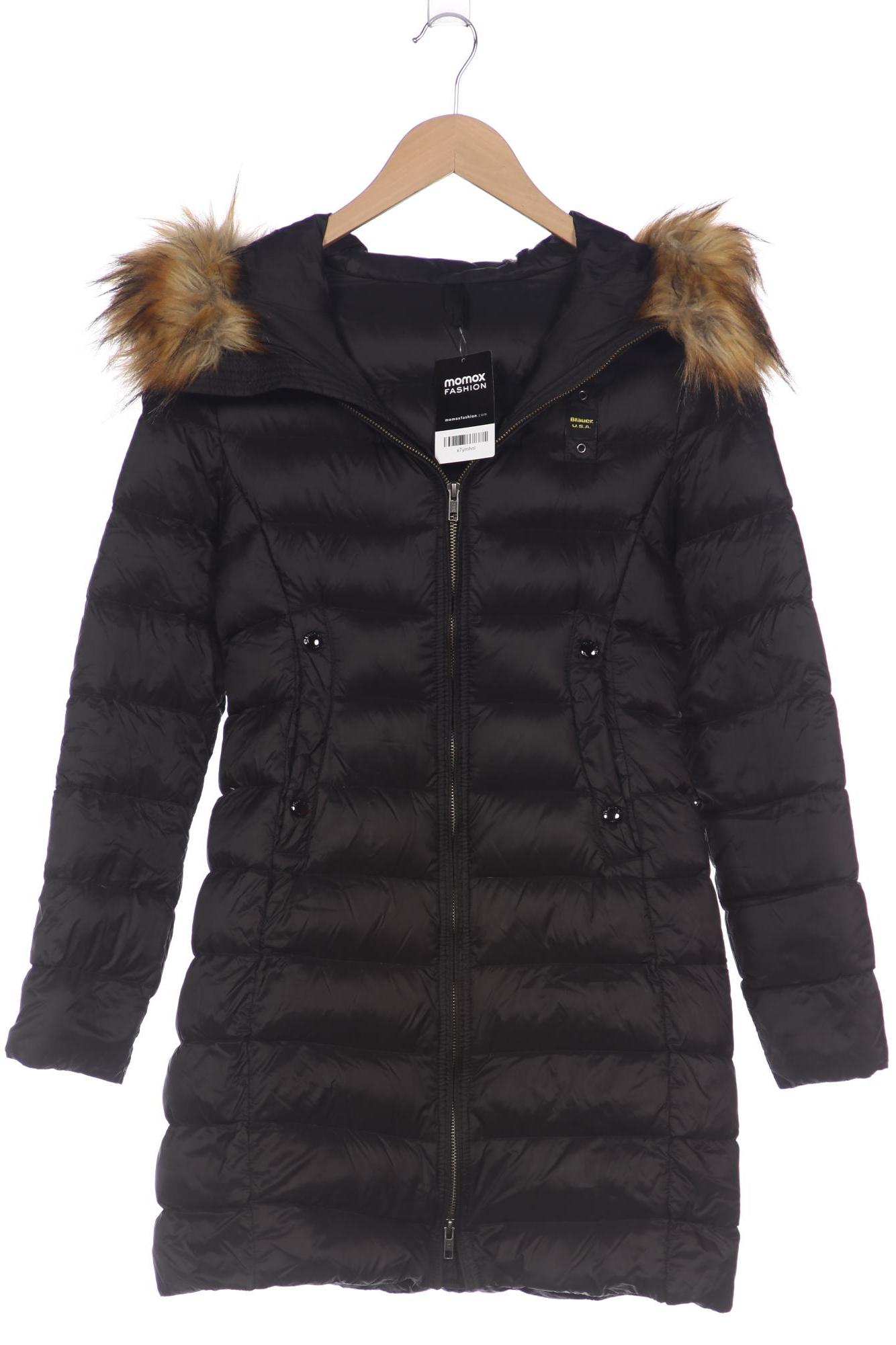 

blauer Damen Mantel, schwarz, Gr. 34