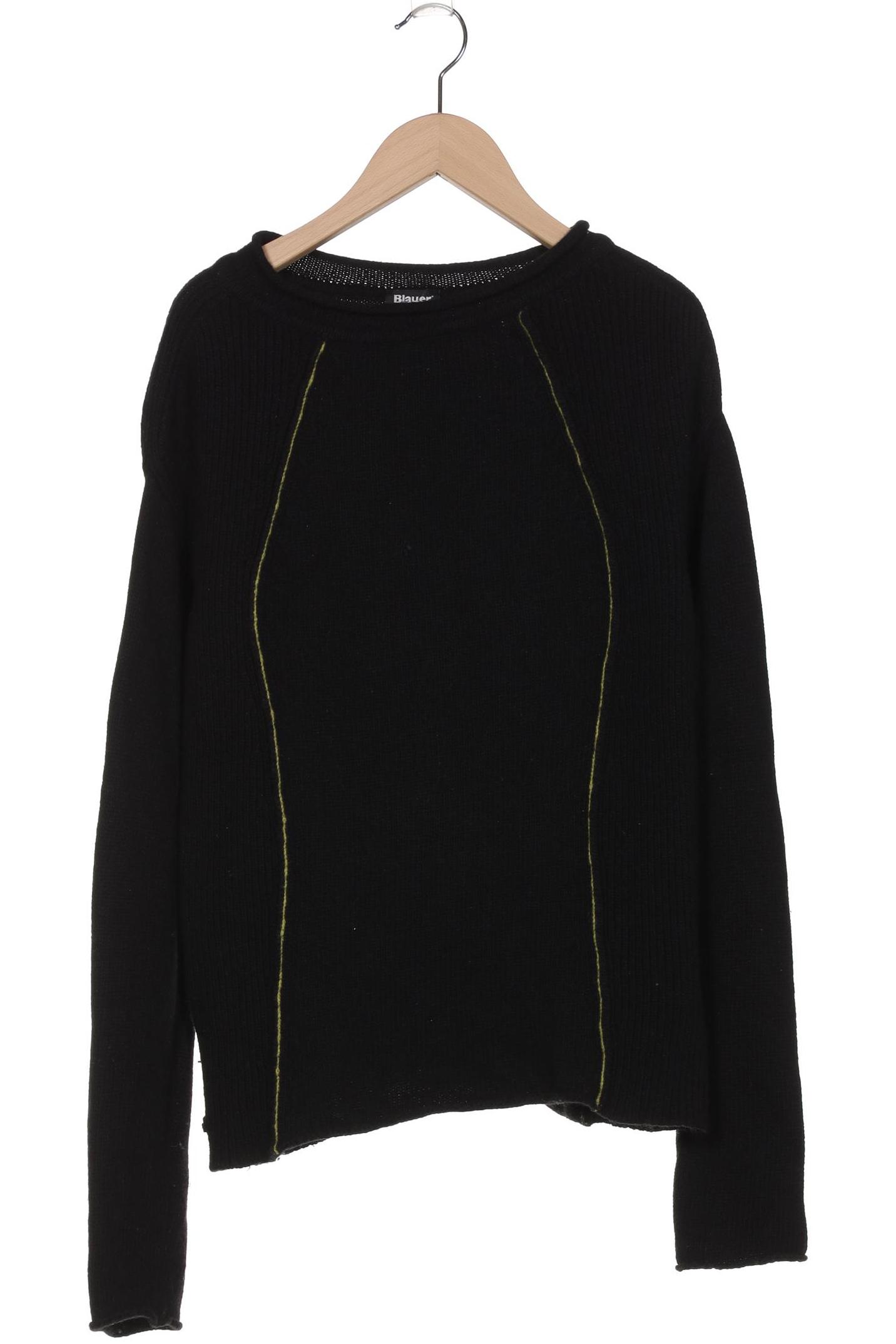 

blauer Damen Pullover, schwarz, Gr. 42