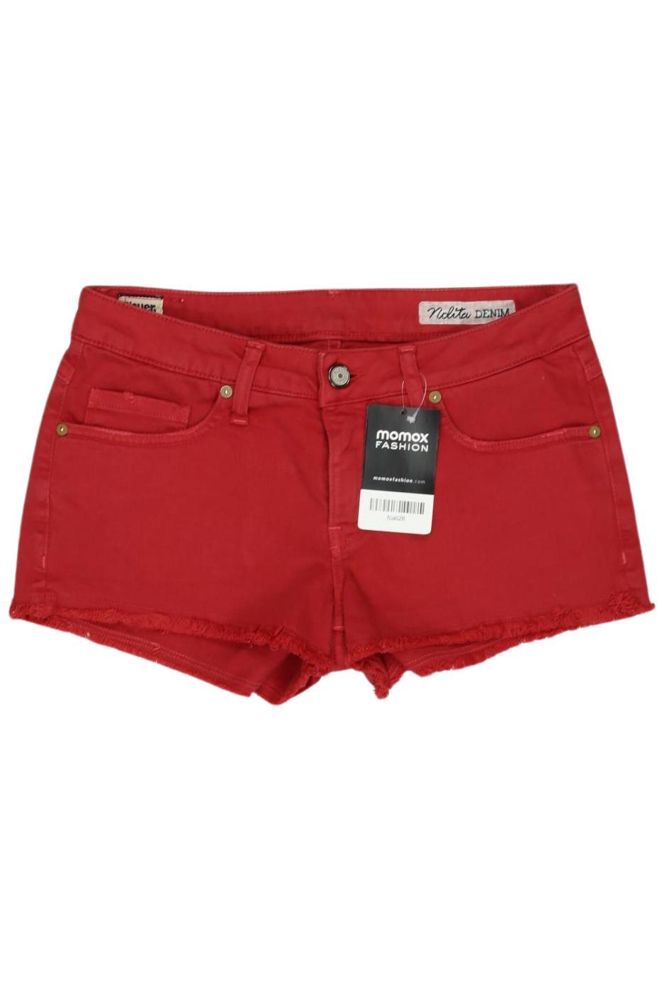 

blauer Damen Shorts, rot, Gr. 25