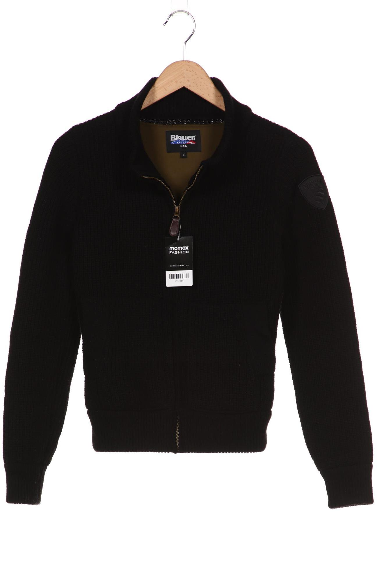 

blauer Damen Strickjacke, schwarz, Gr. 36