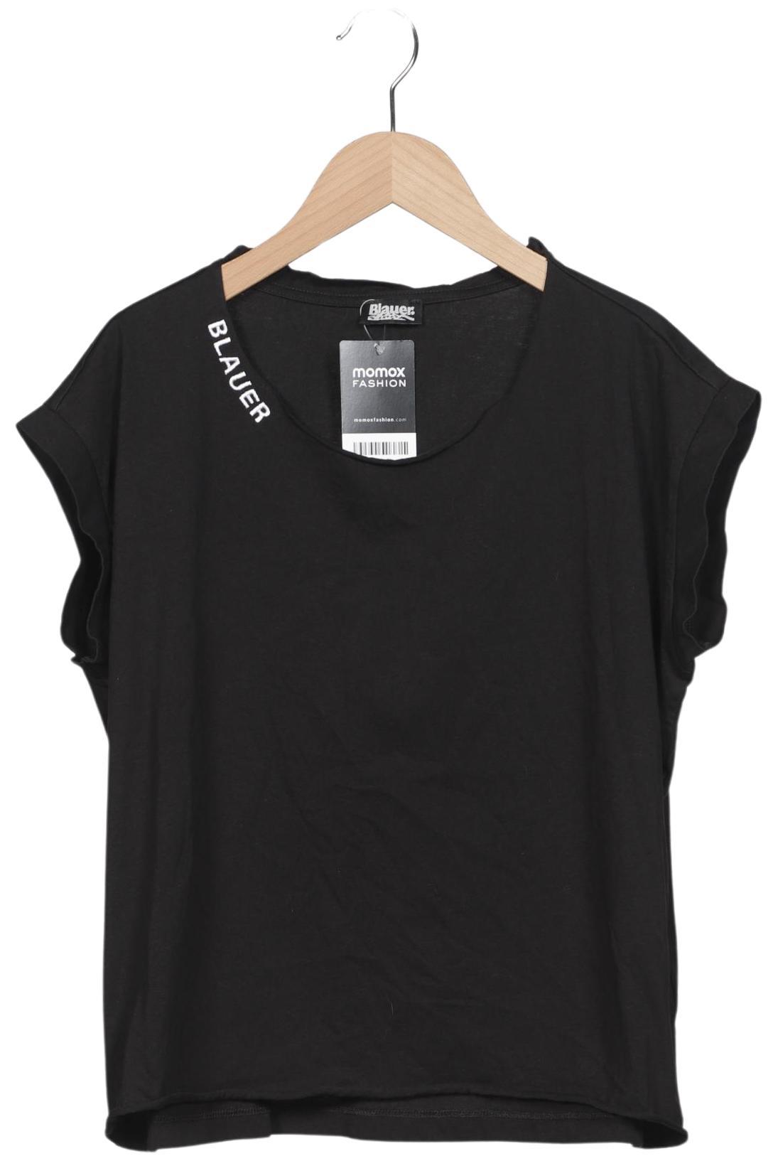 

blauer Damen T-Shirt, schwarz, Gr. 42