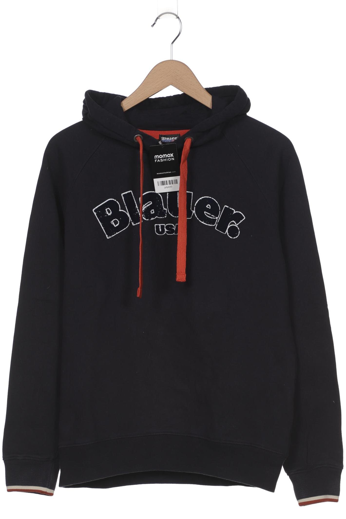 

blauer Herren Kapuzenpullover, marineblau, Gr. 52