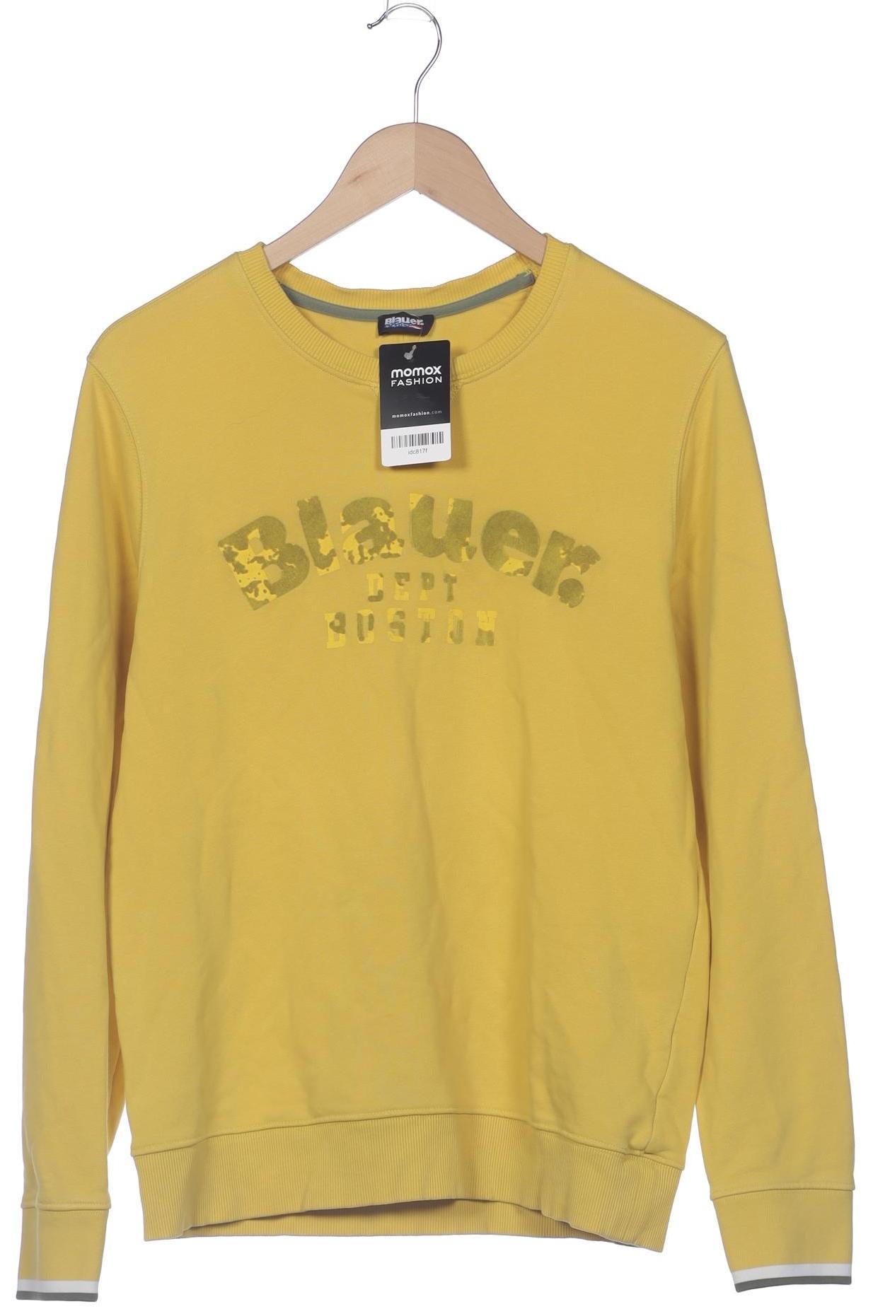 

blauer Herren Pullover, gelb, Gr. 52