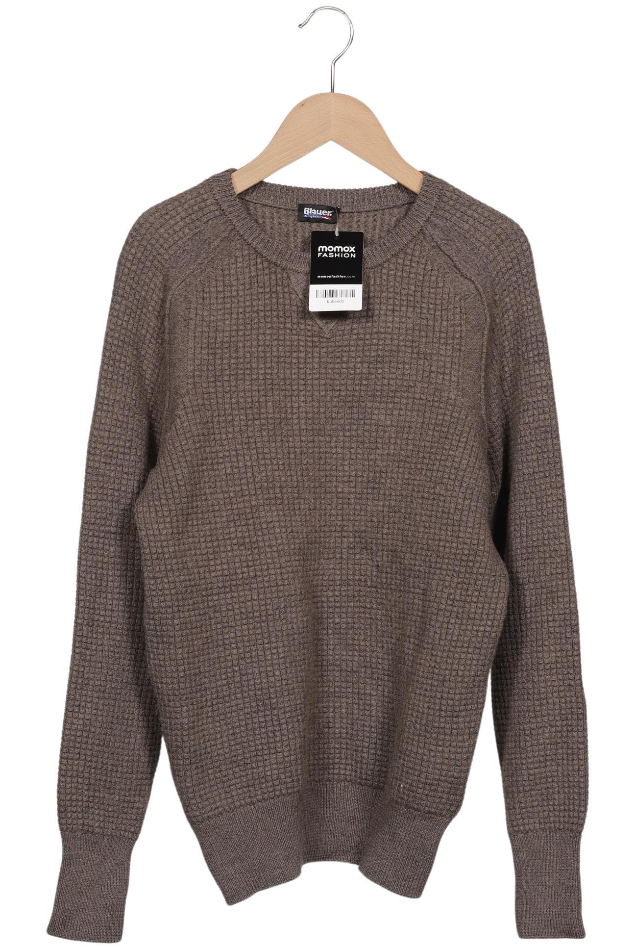 Thumbnail - blauer Herren Pullover, braun, Gr. 54