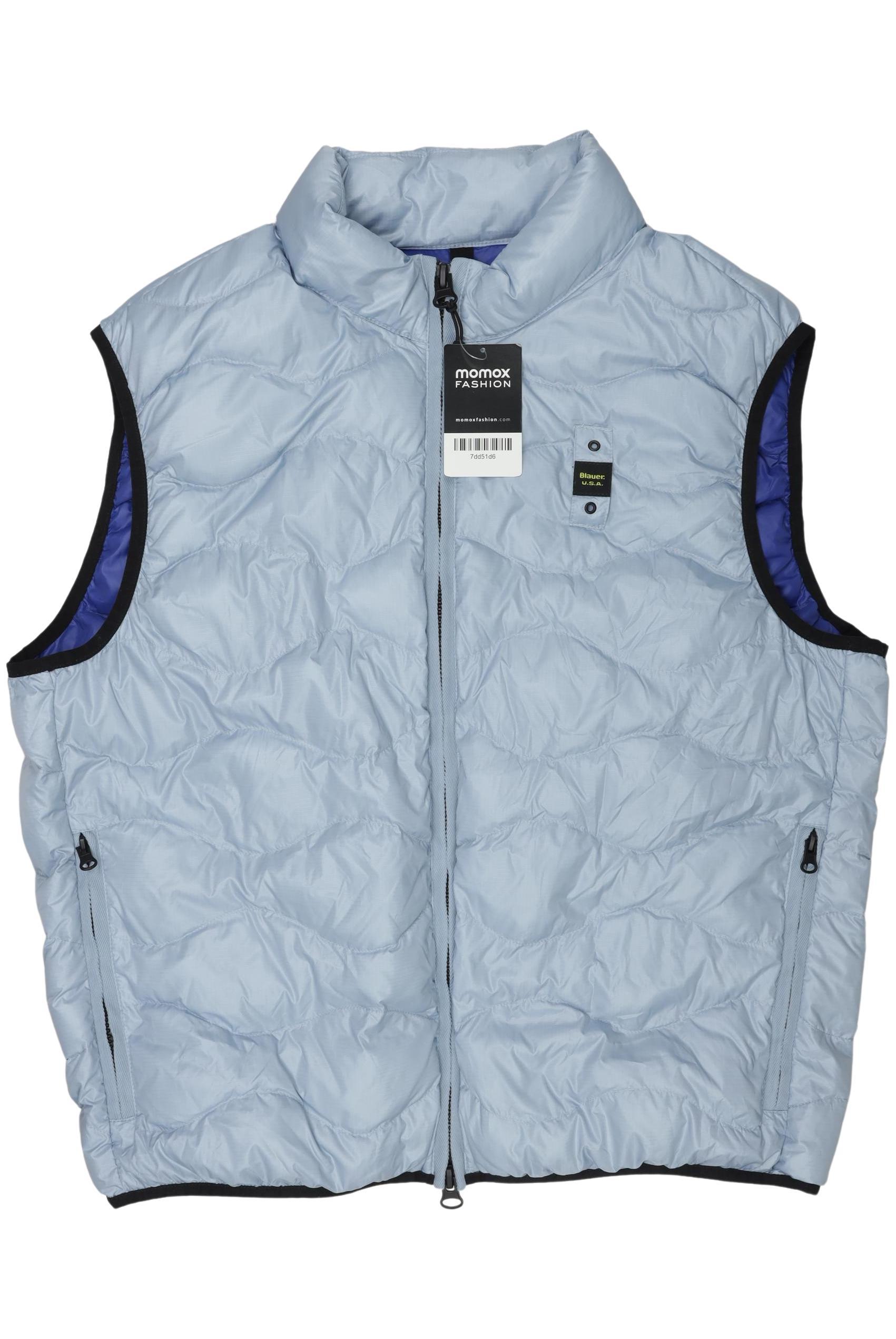 

blauer Herren Weste, hellblau, Gr. 56