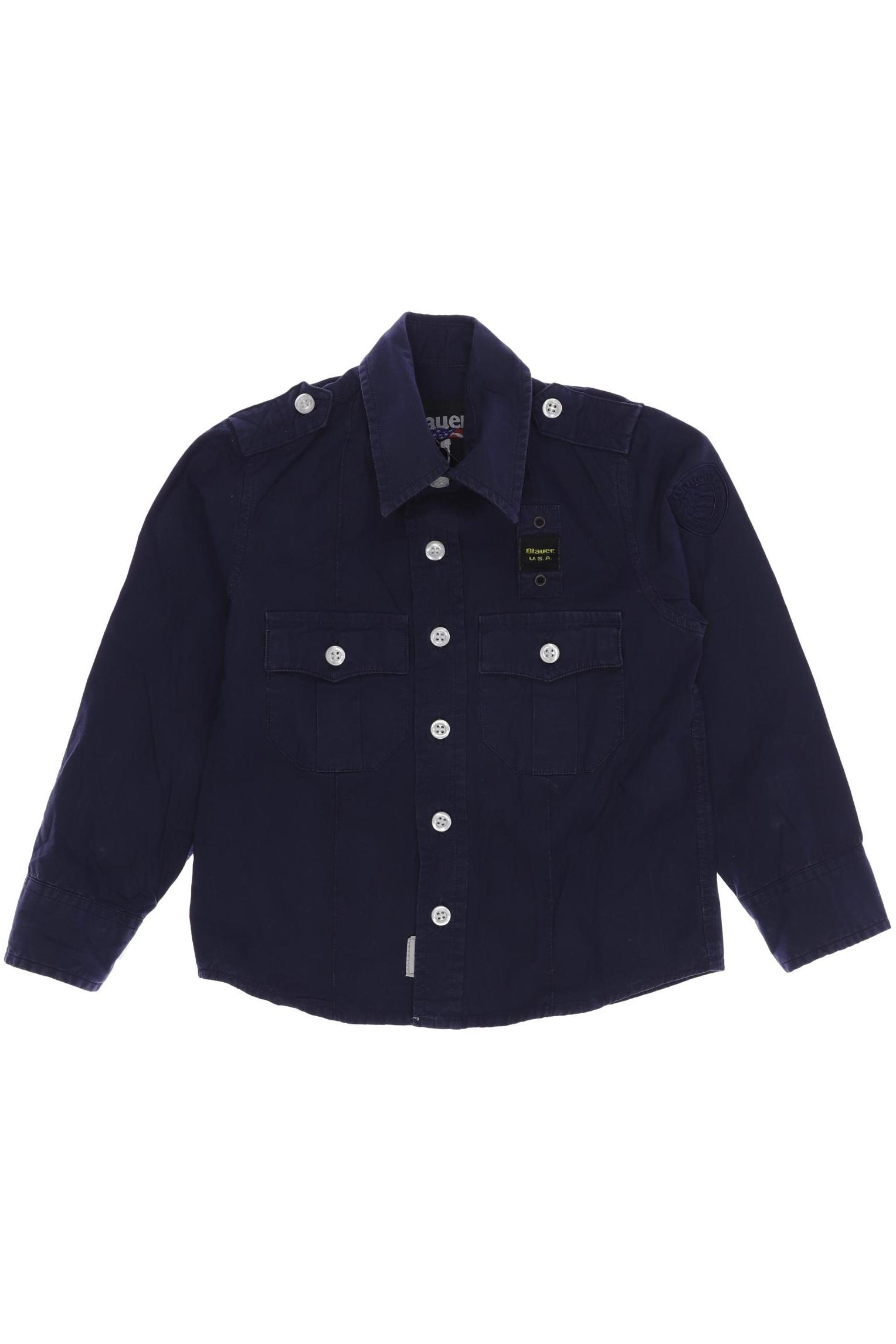 

Blauer. Jungen Hemd, marineblau