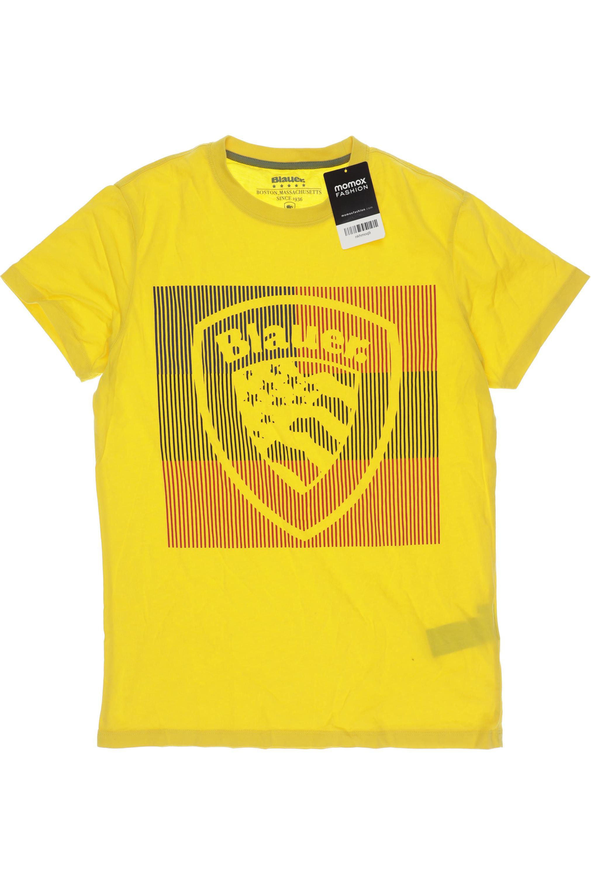 

blauer Herren T-Shirt, gelb, Gr. 176