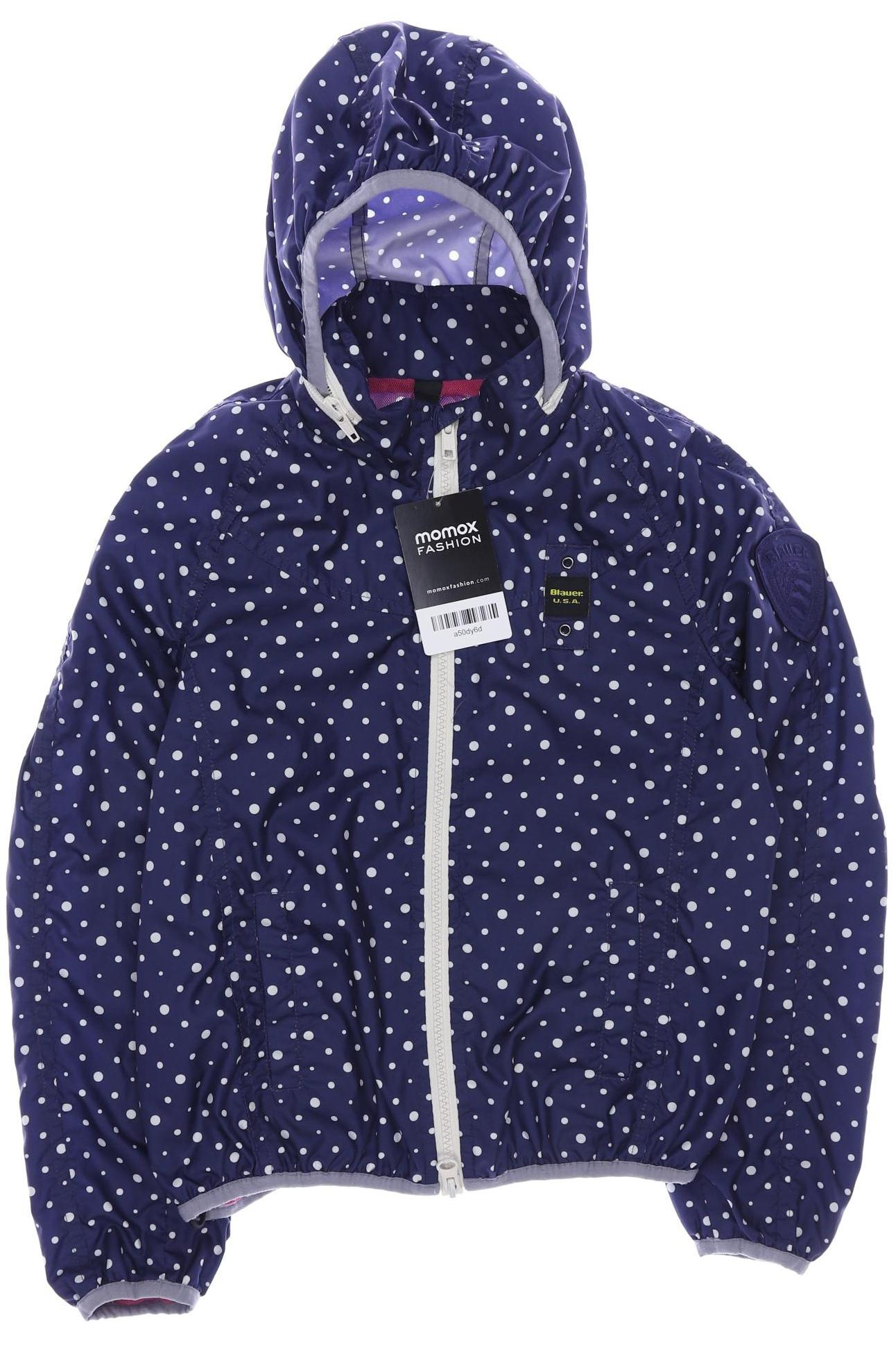 

Blauer. Mädchen Jacke, marineblau