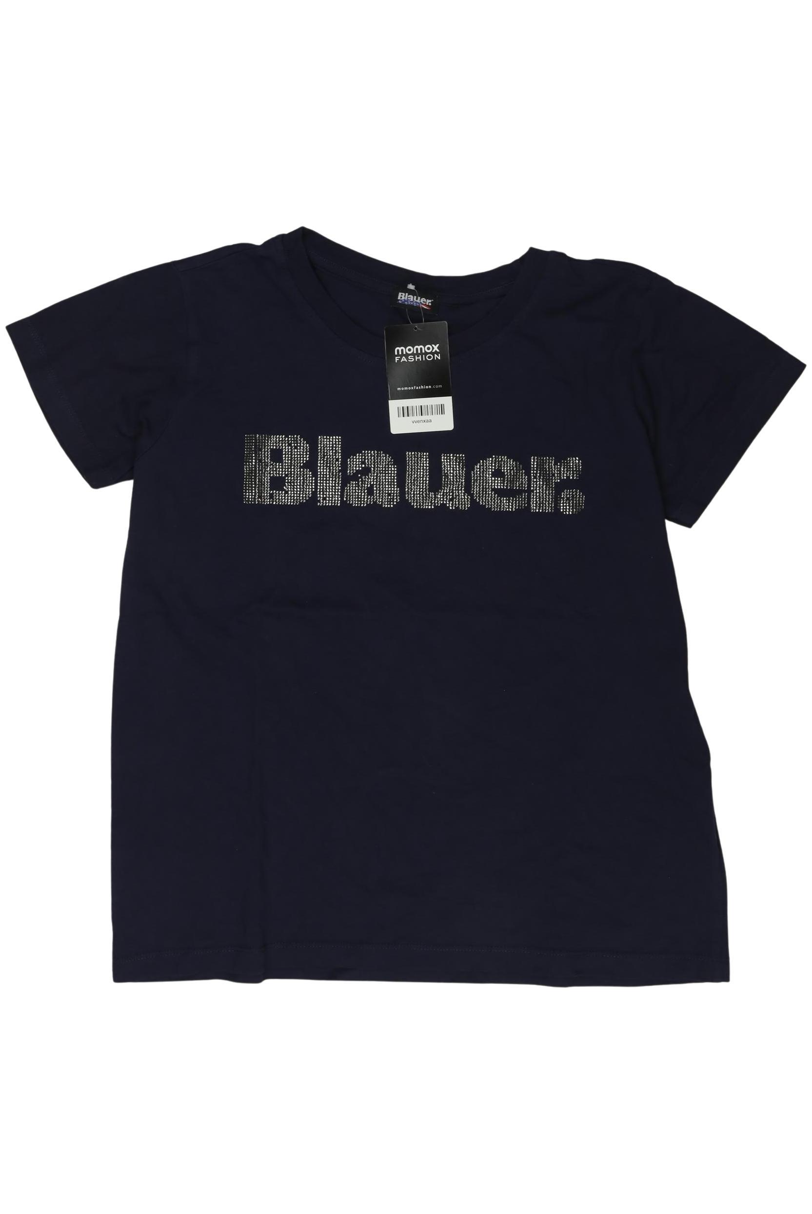 

blauer Mädchen T-Shirt, marineblau, Gr. 164