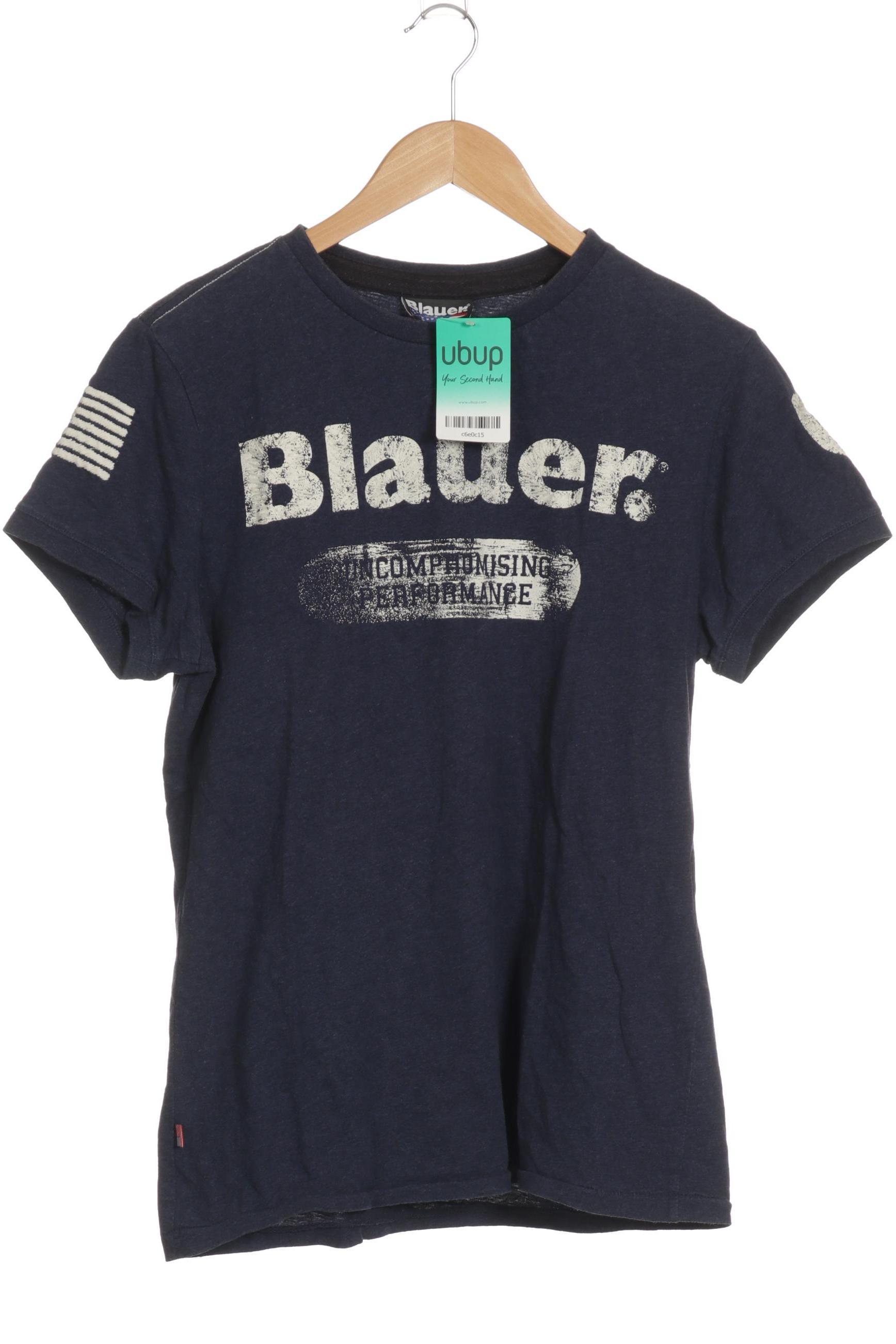 Thumbnail - blauer Herren T-Shirt, blau, Gr.