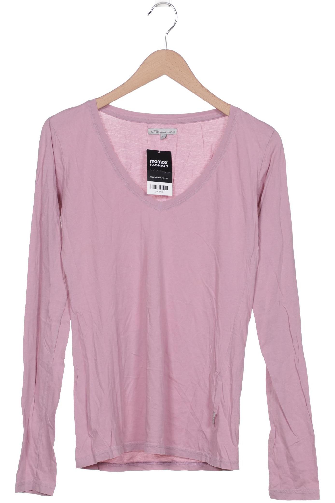 

BLAUMAX Damen Langarmshirt, weiß
