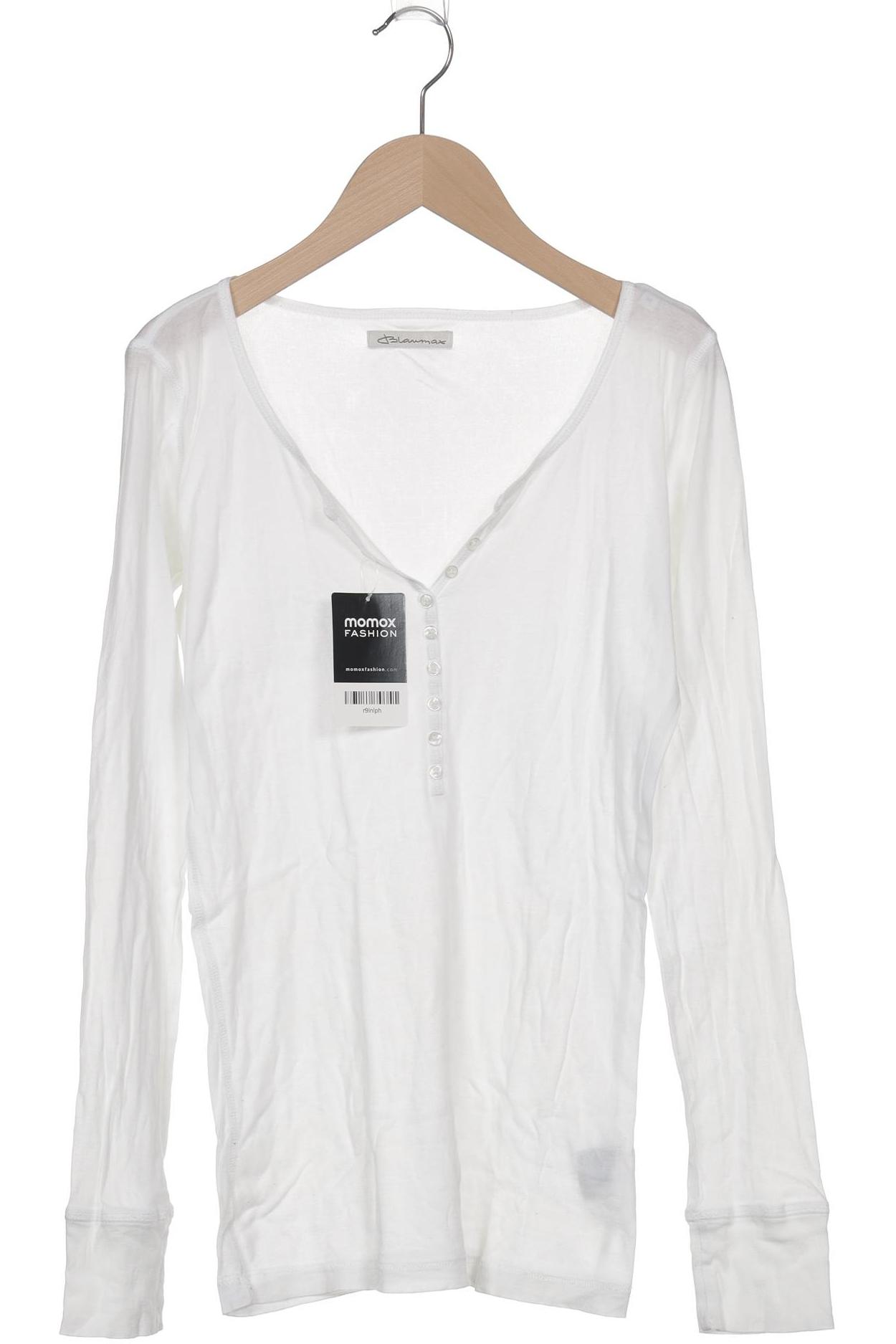 

Blaumax Damen Langarmshirt, weiß, Gr. 38