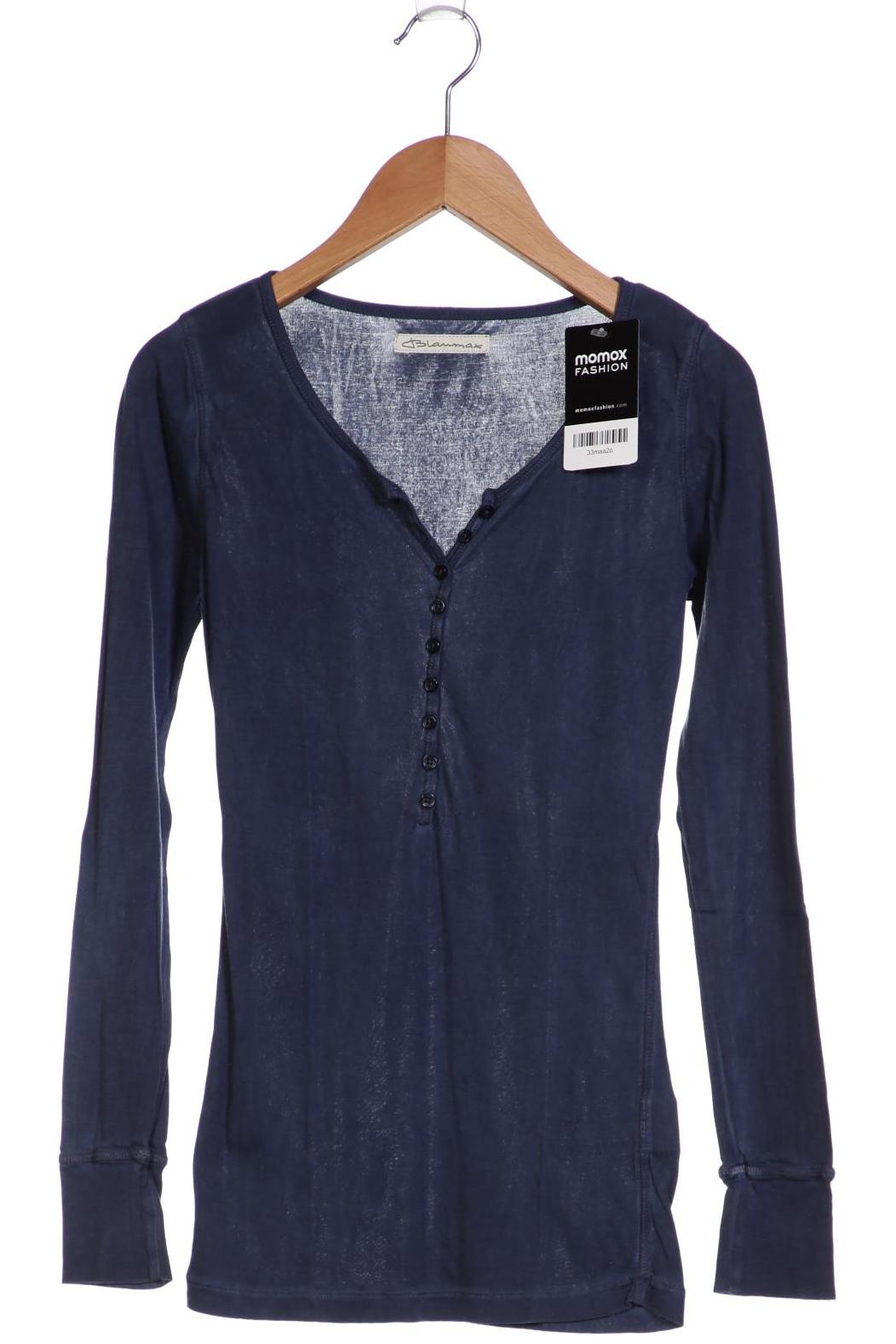 

Blaumax Damen Langarmshirt, blau, Gr. 36