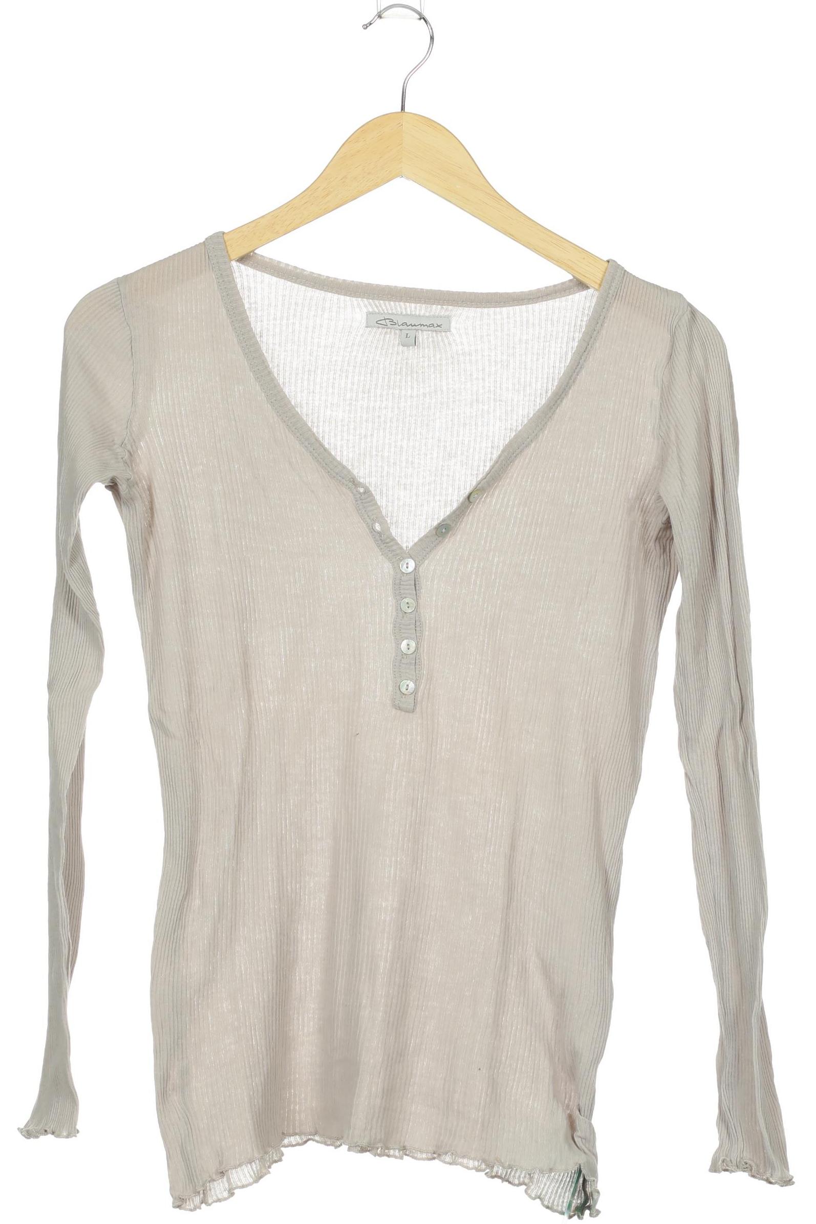 

Blaumax Damen Langarmshirt, beige, Gr. 48