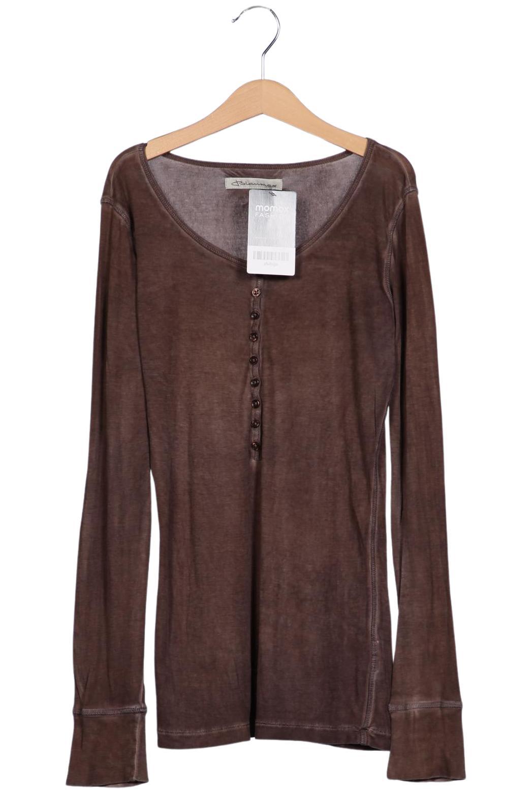 

Blaumax Damen Langarmshirt, braun, Gr. 36