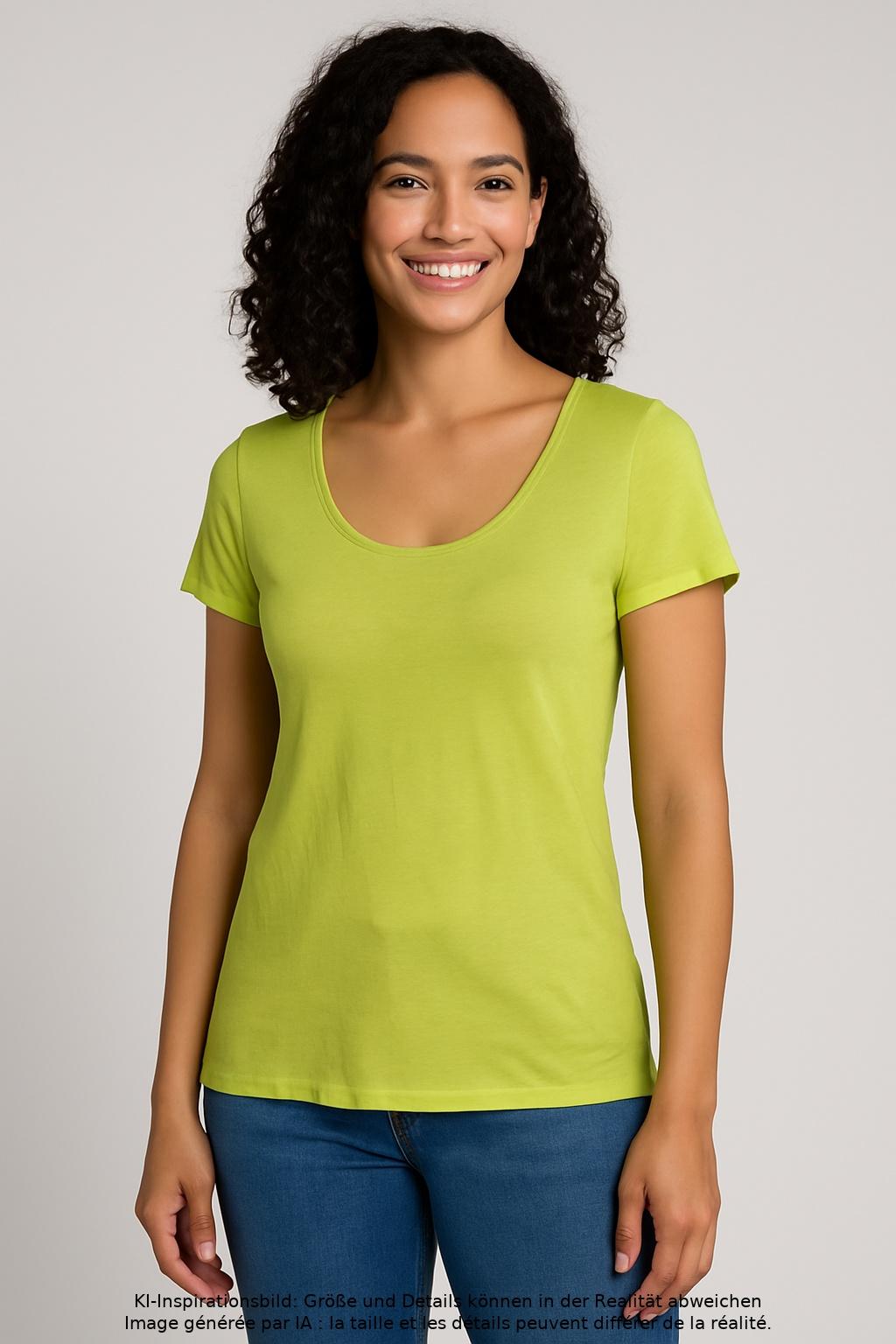 

Blaumax Damen T-Shirt, hellgrün, Gr. 38