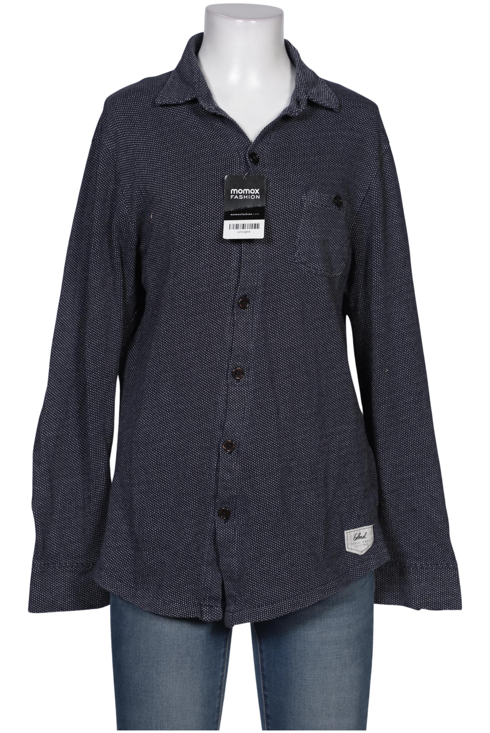 

bleed Damen Bluse, marineblau, Gr. 38