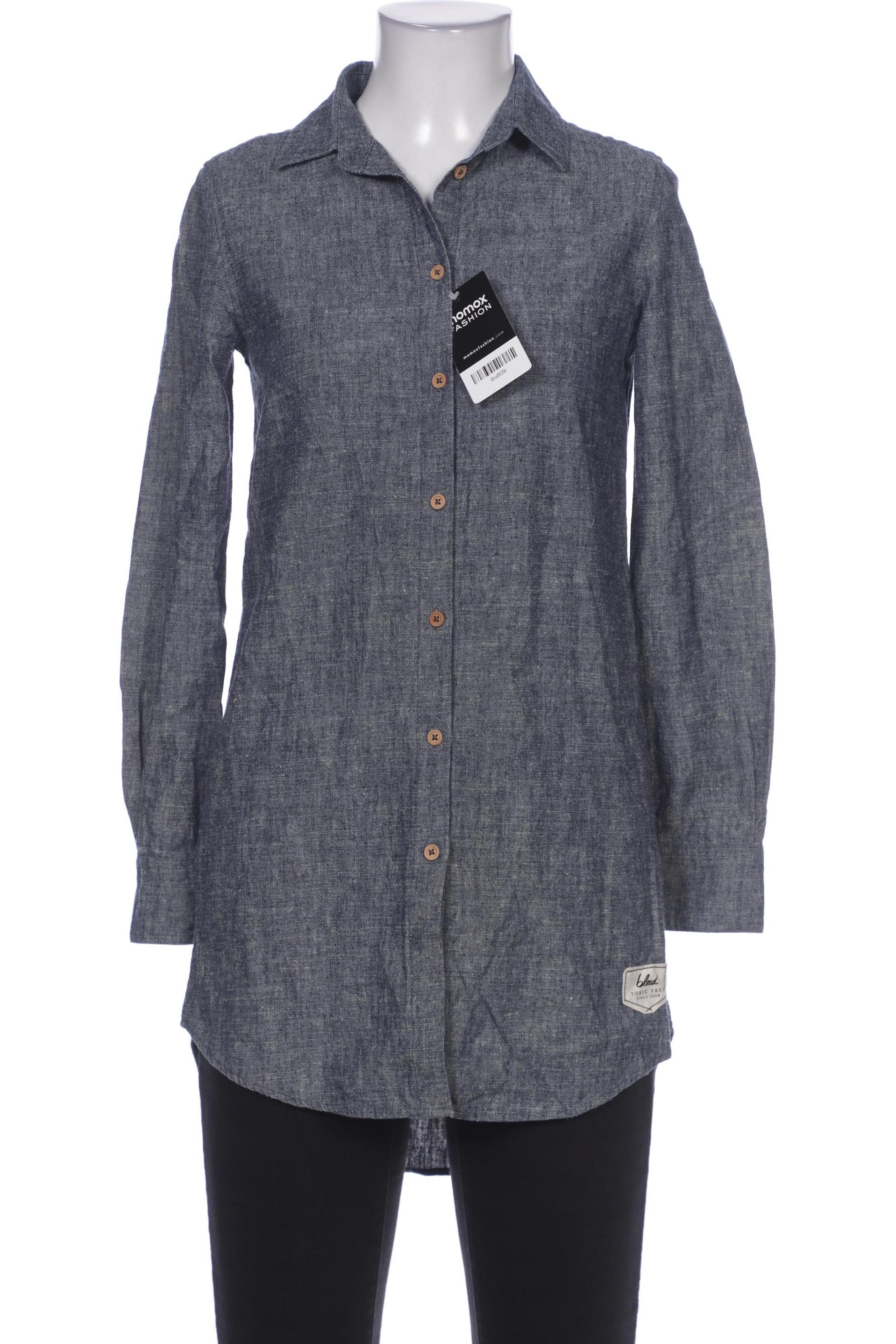 

bleed Damen Bluse, blau, Gr. 34