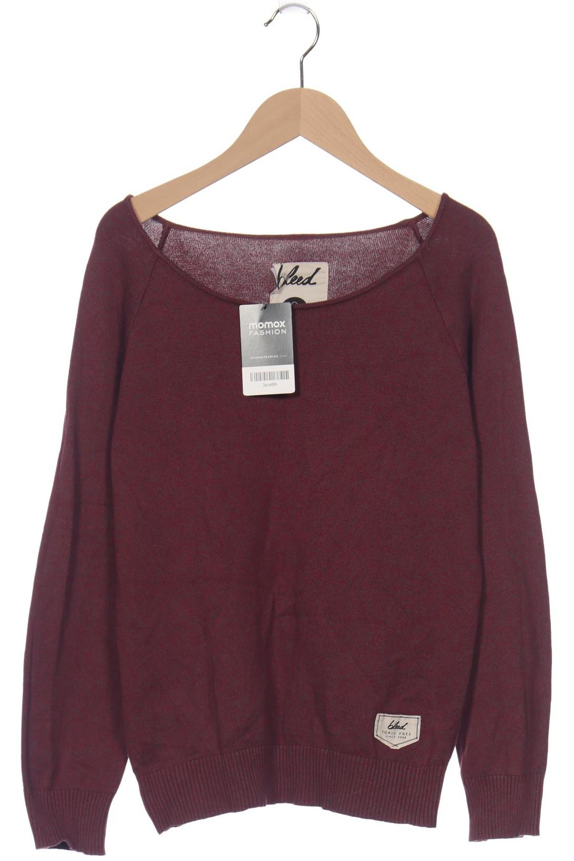 

bleed Damen Pullover, bordeaux, Gr. 42
