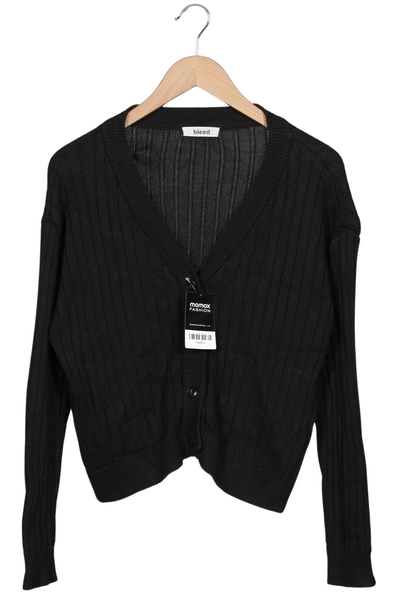 

bleed Damen Strickjacke, schwarz, Gr. 38