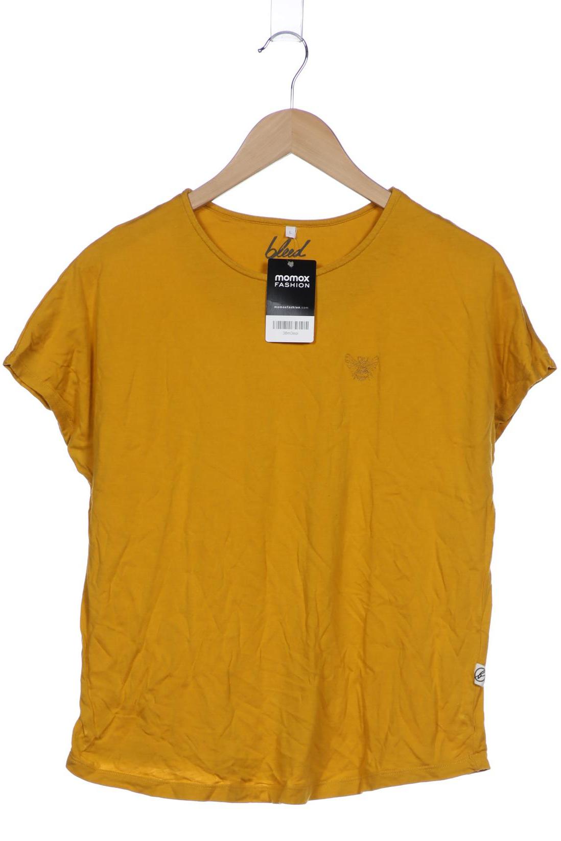 

bleed Damen T-Shirt, gelb, Gr. 42