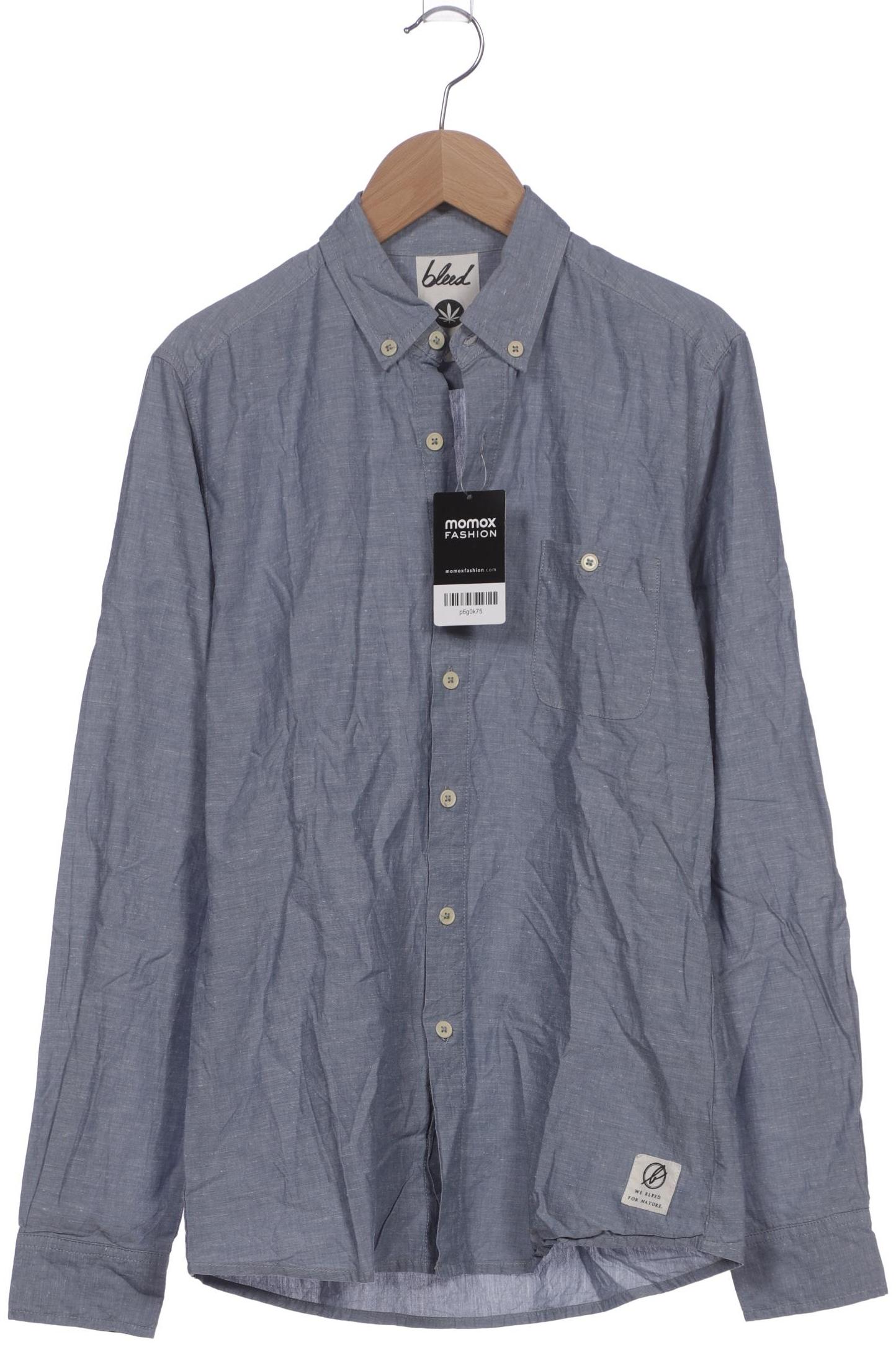 

bleed Herren Hemd, blau, Gr. 44