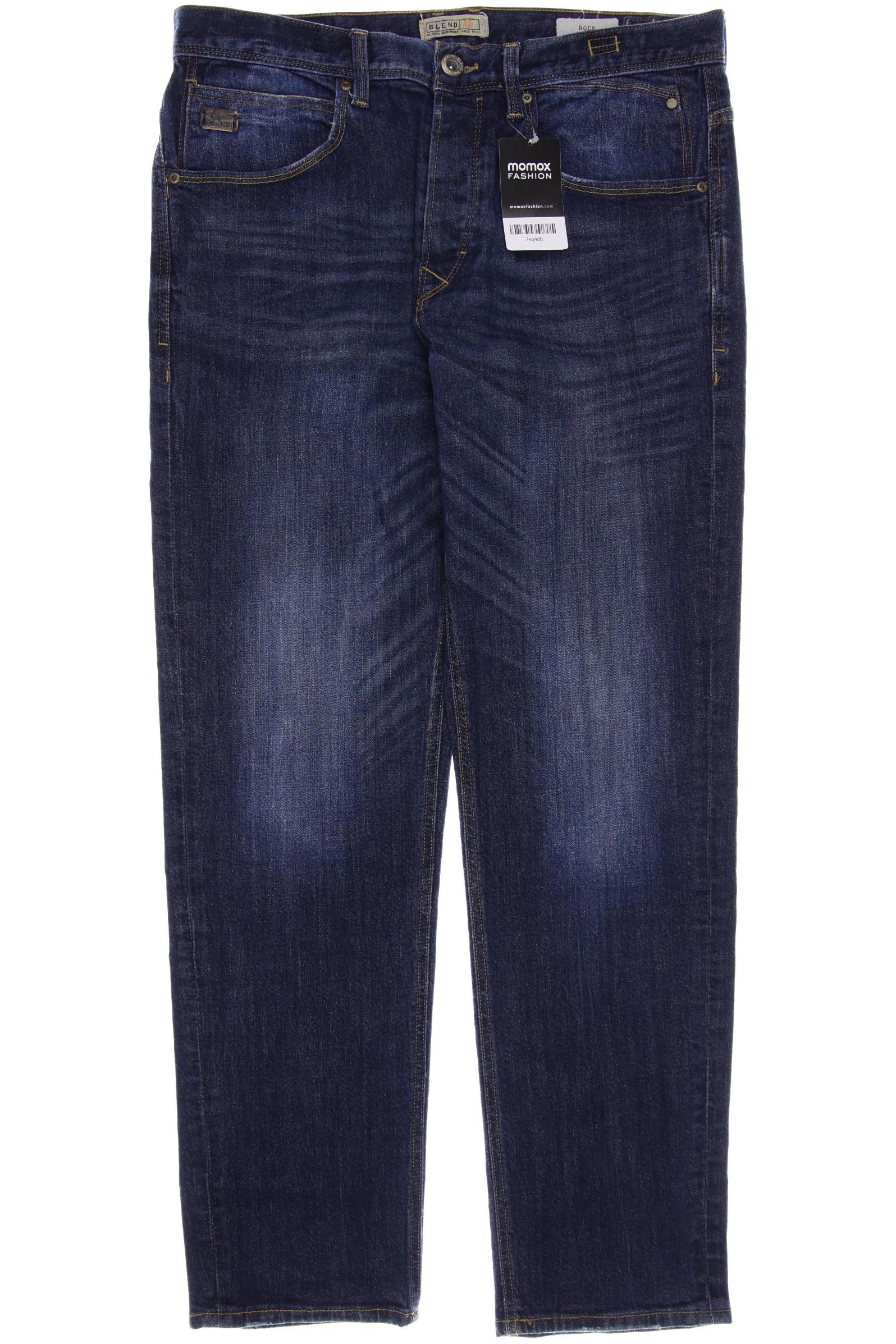

bleed Herren Jeans, marineblau