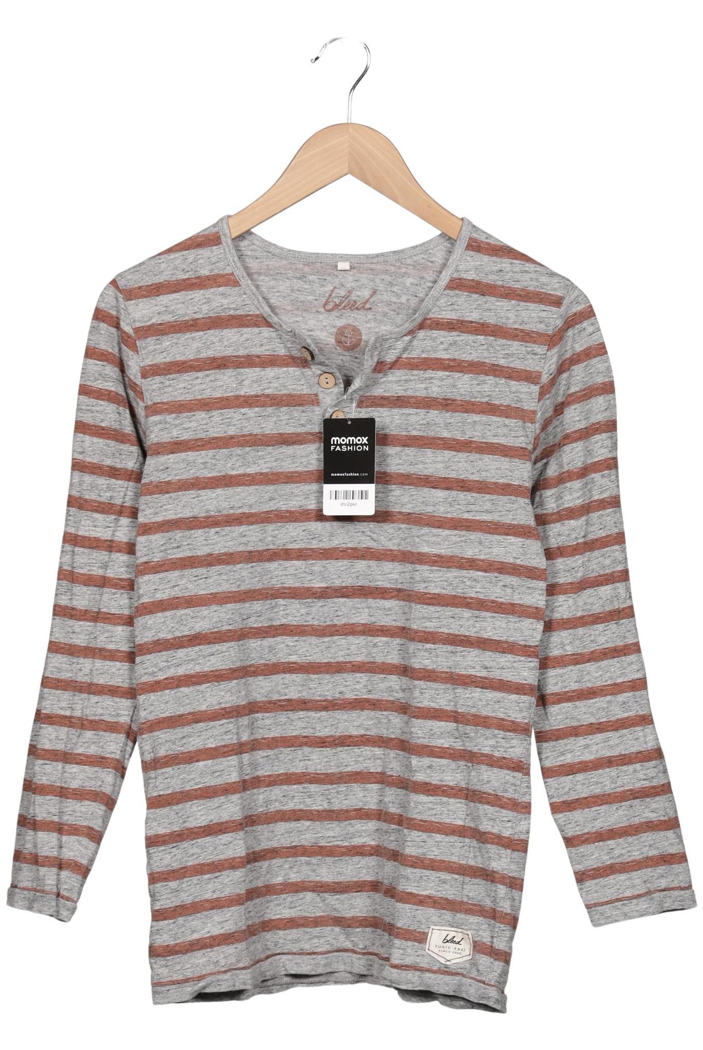 

bleed Herren Langarmshirt, grau, Gr. 44