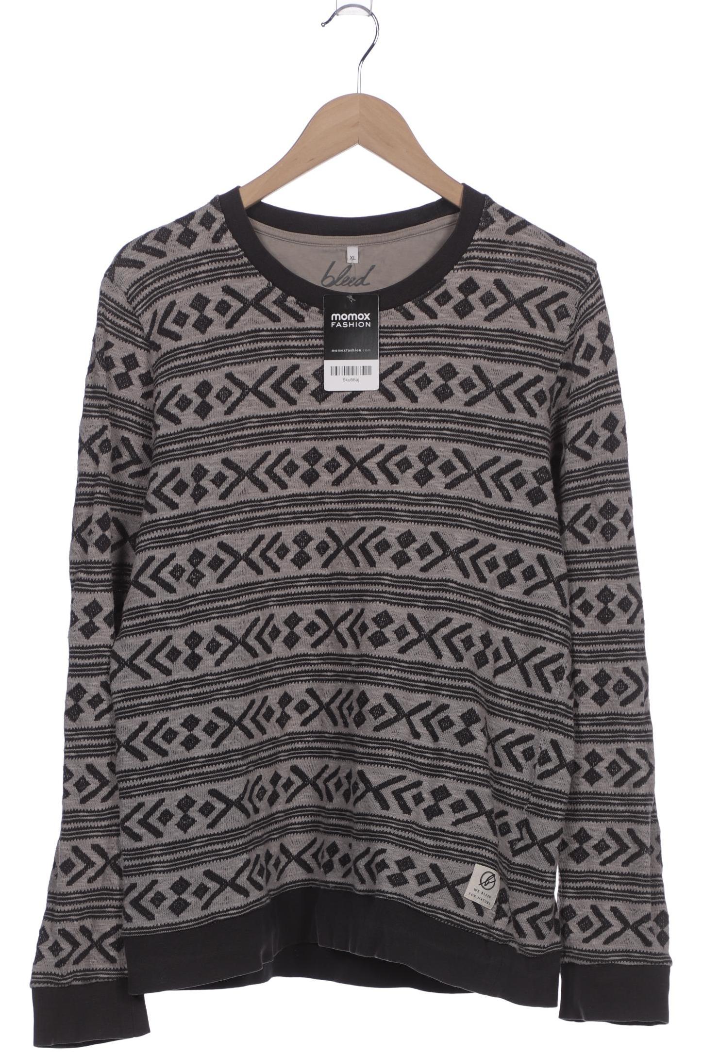 

bleed Herren Sweatshirt, grau, Gr. 54