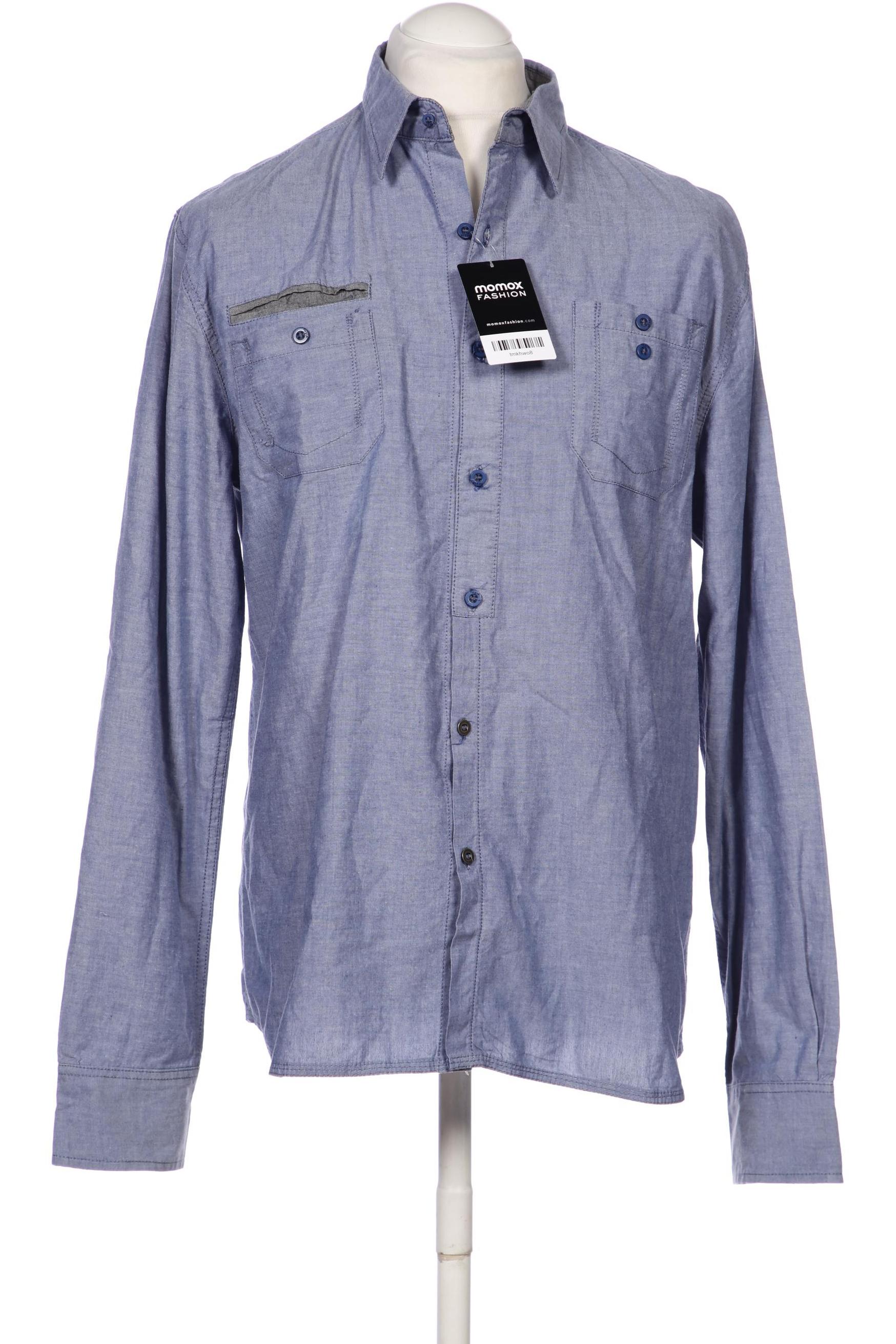 

BLEND Herren Hemd, blau