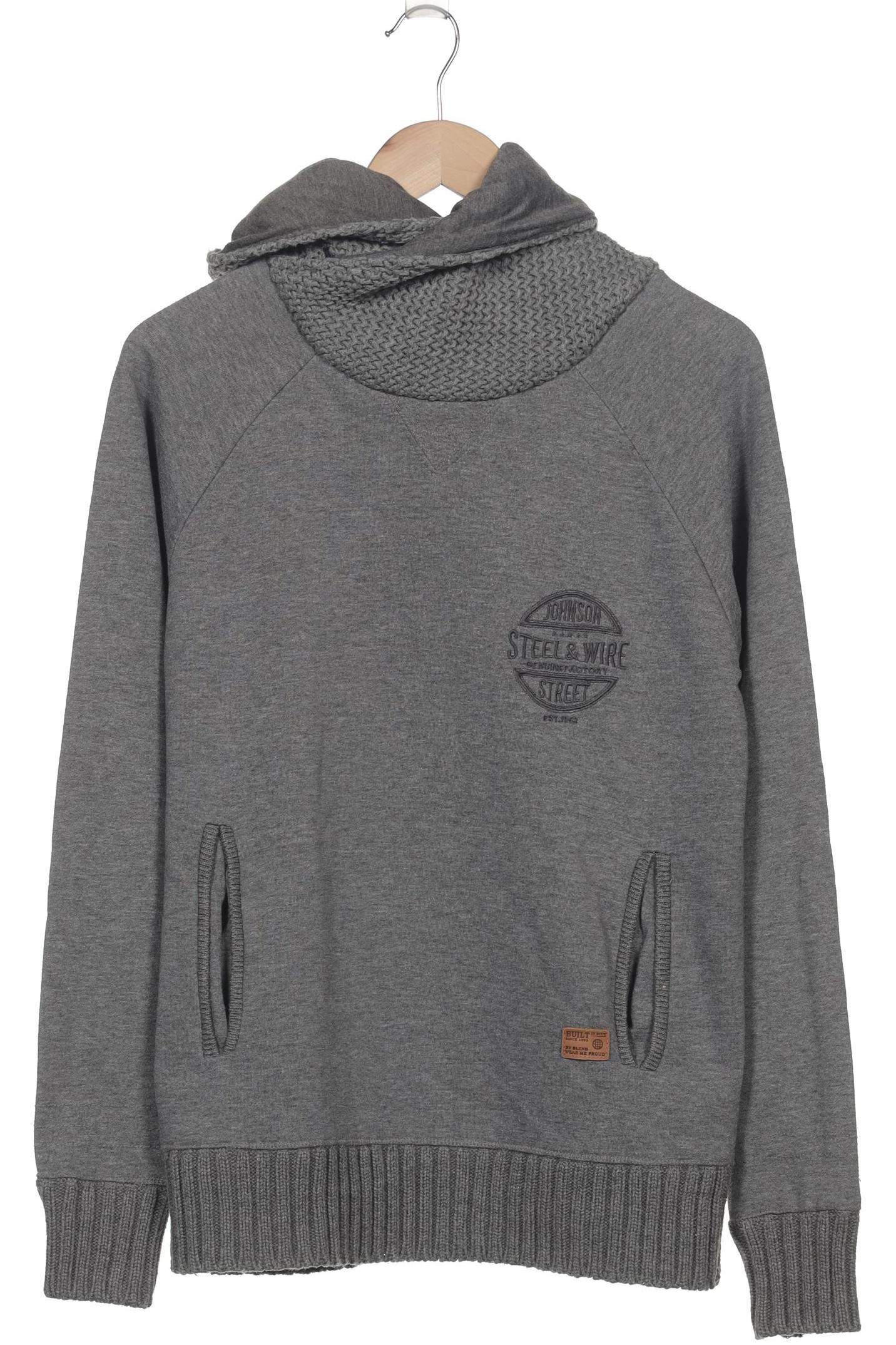 

Blend Herren Kapuzenpullover, grau, Gr. 46