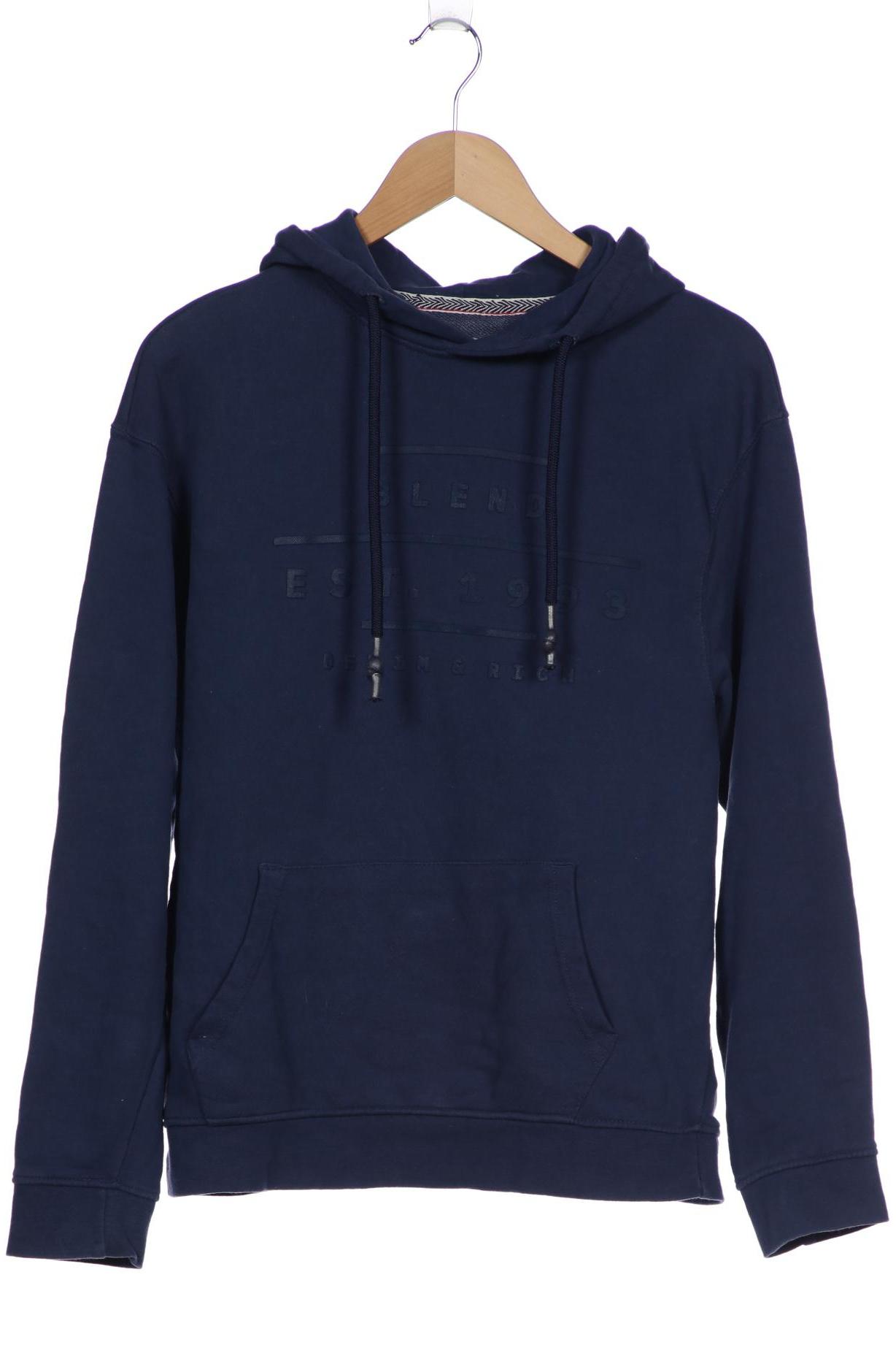 

BLEND Herren Kapuzenpullover, marineblau