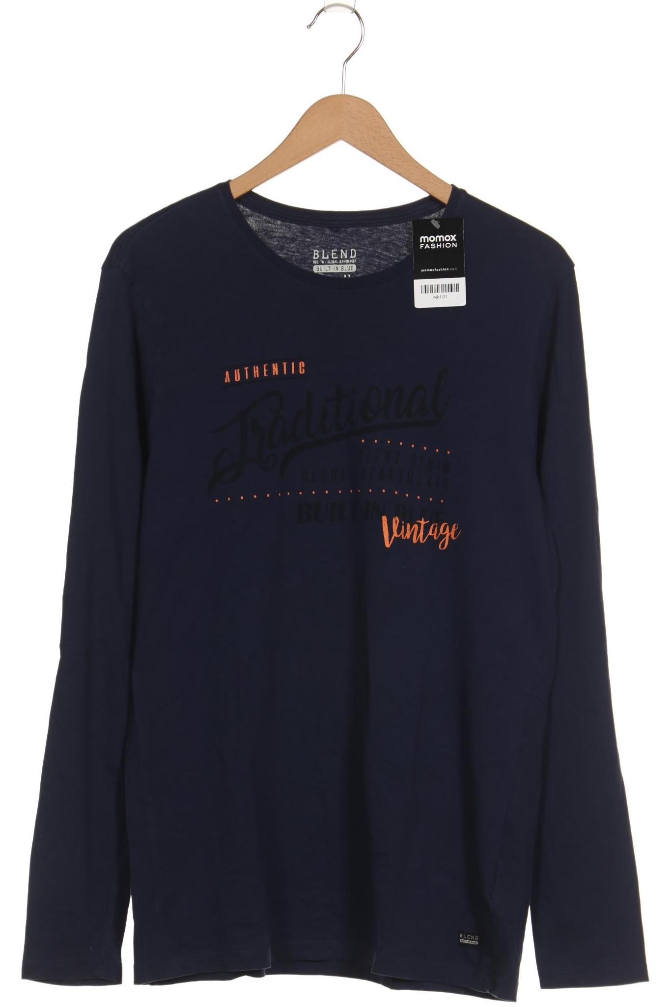 

Blend Herren Langarmshirt, marineblau, Gr. 52