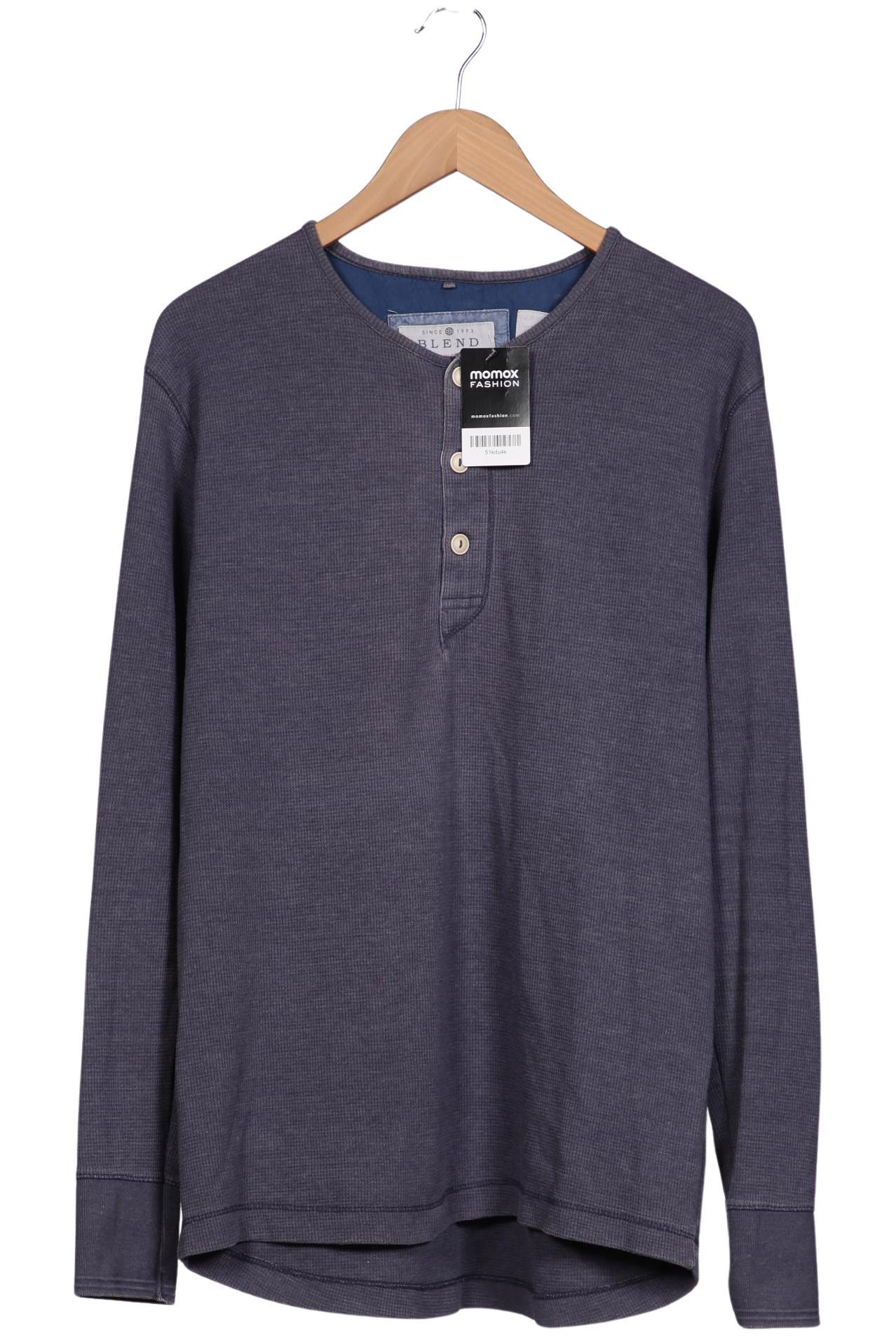 

Blend Herren Langarmshirt, marineblau, Gr. 54