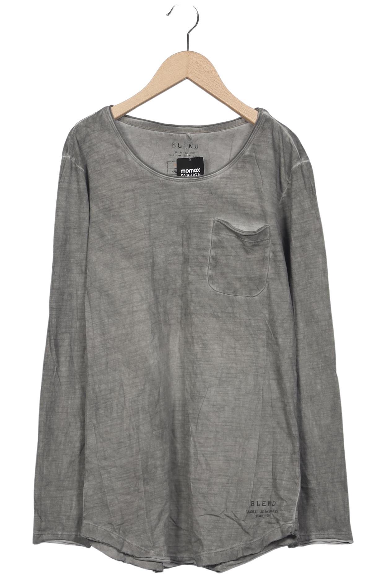 

Blend Herren Langarmshirt, grau, Gr. 46