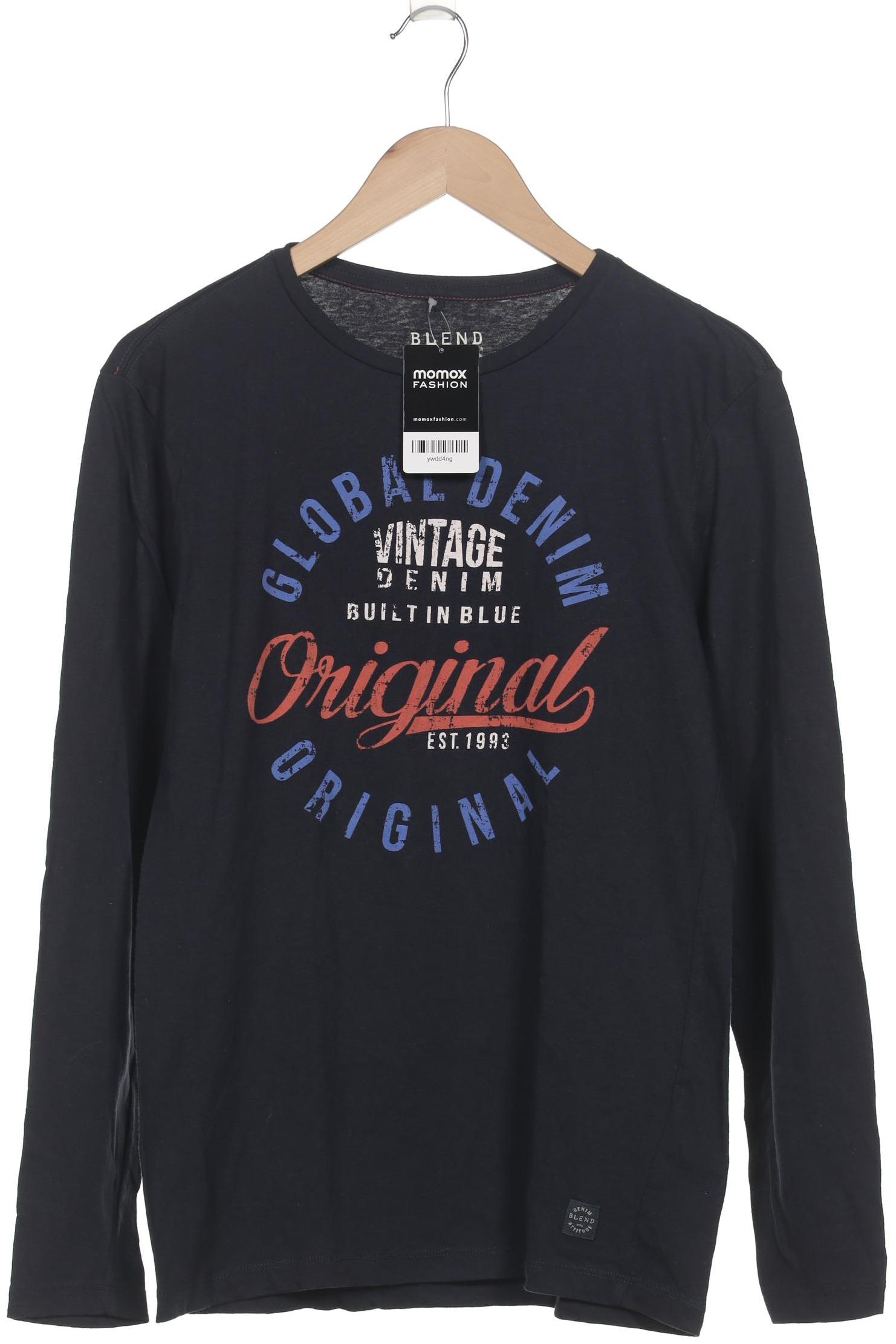 

Blend Herren Langarmshirt, marineblau, Gr. 48