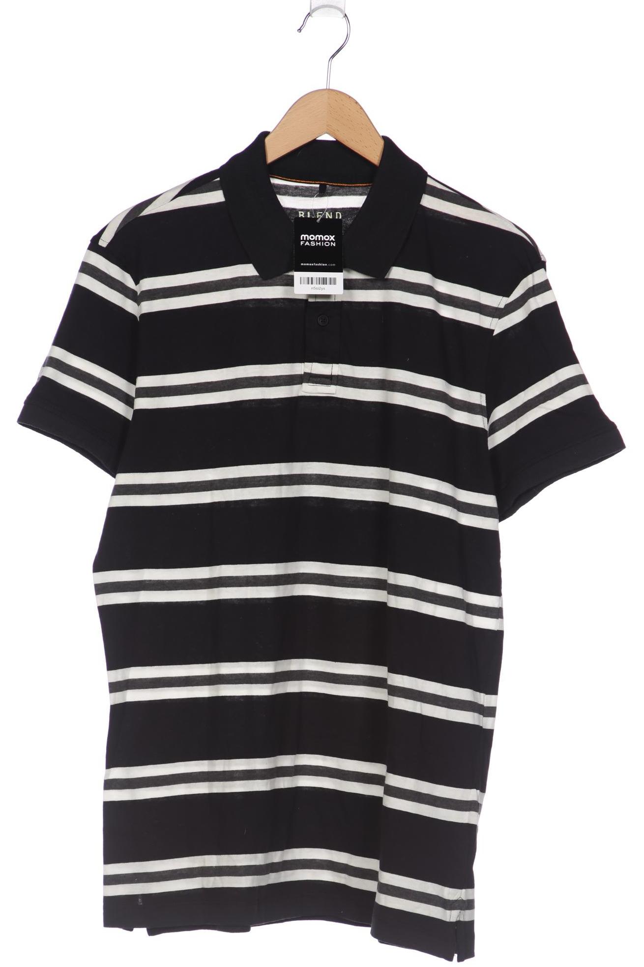 

BLEND Herren Poloshirt, schwarz