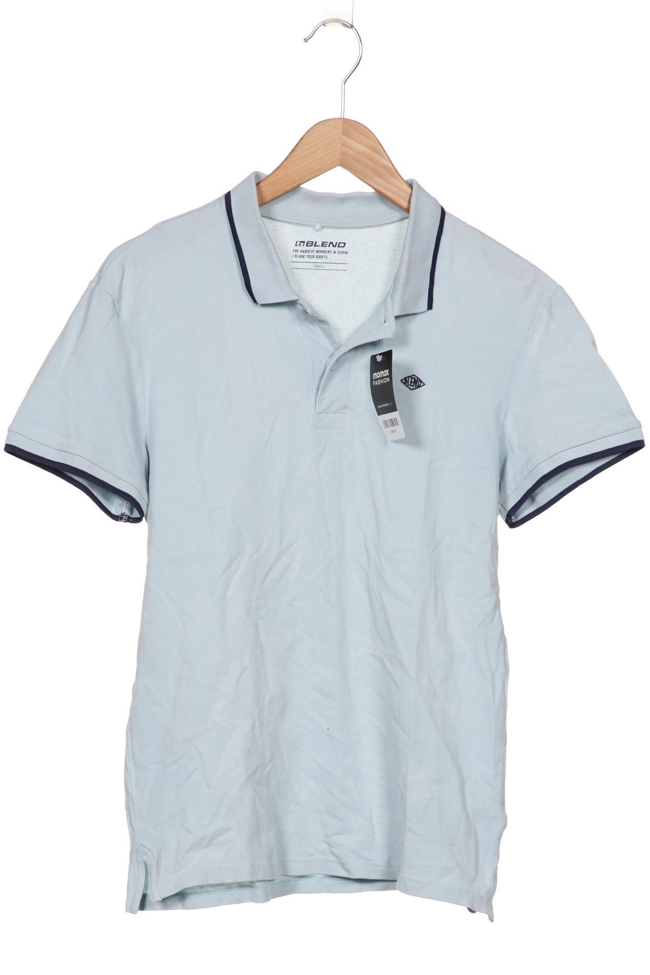 

BLEND Herren Poloshirt, hellblau