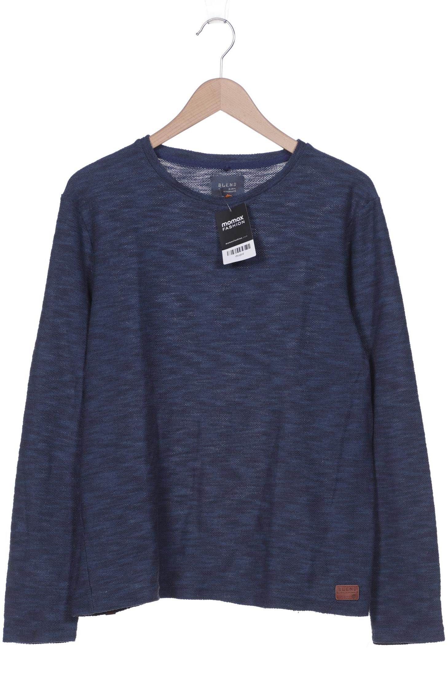 

BLEND Herren Pullover, blau