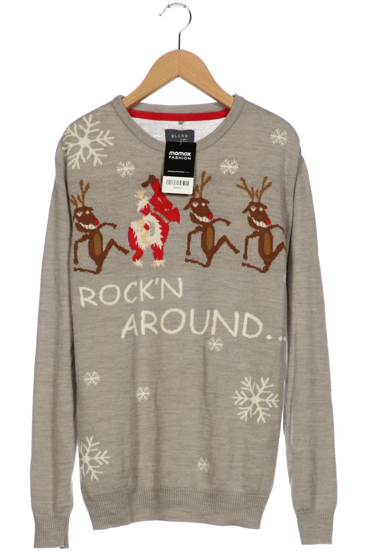 

Blend Herren Pullover, grau, Gr. 52