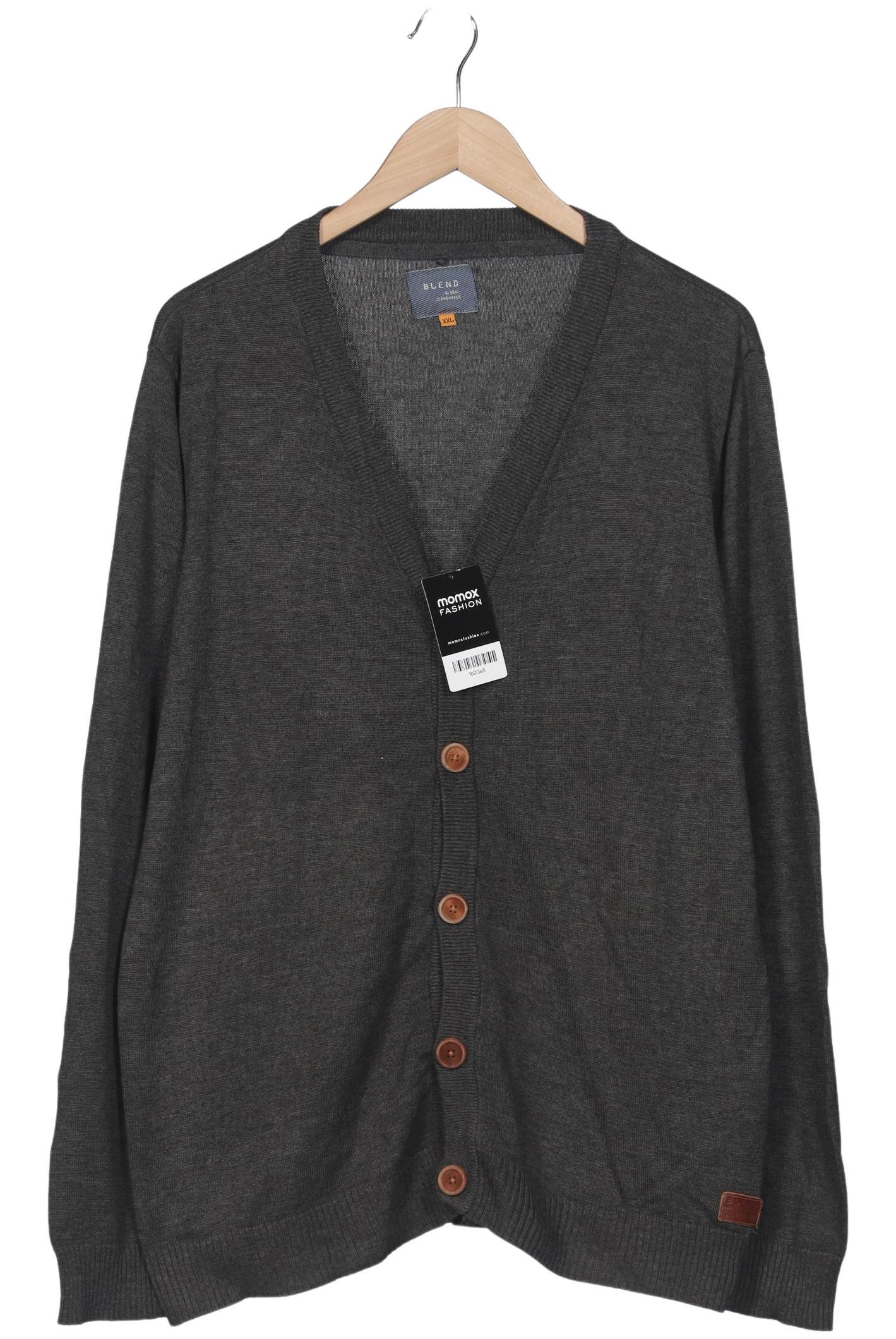 

Blend Herren Strickjacke, grau, Gr. 56