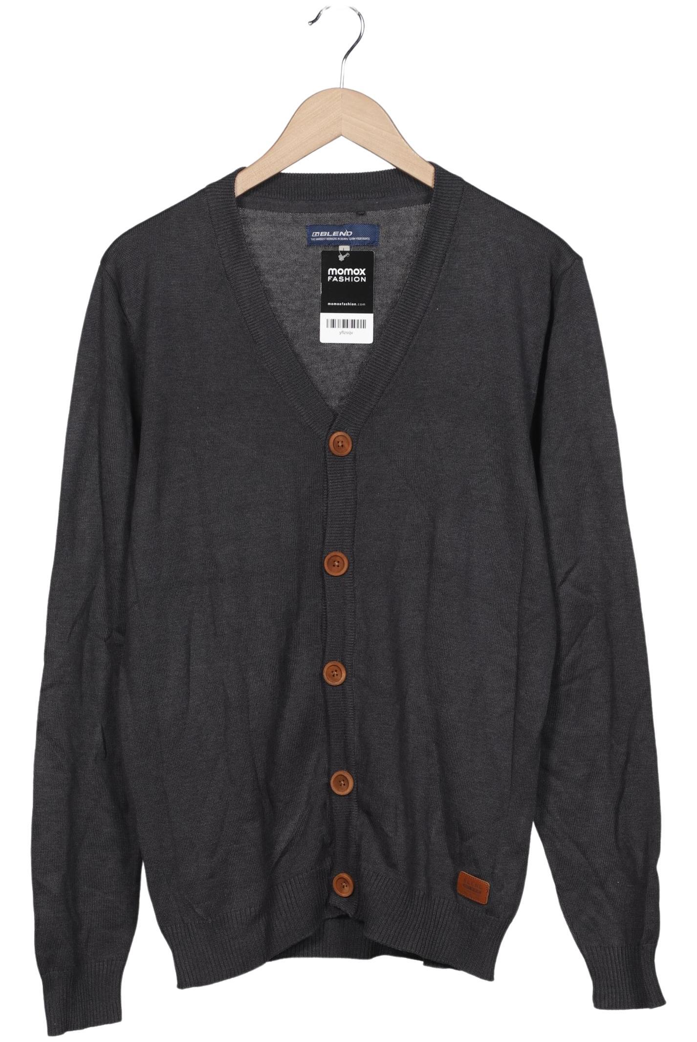 

Blend Herren Strickjacke, grau, Gr. 52